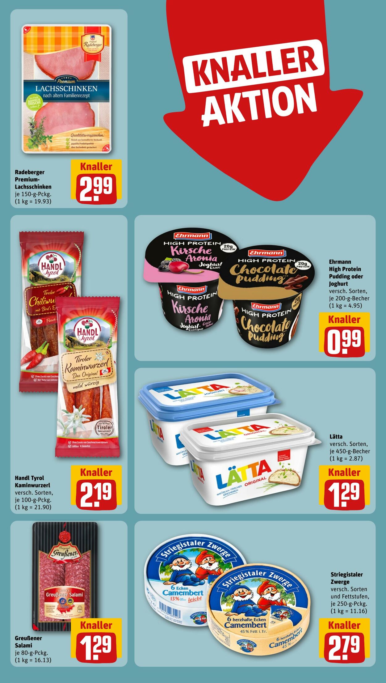 Prospekt Rewe 28.08.2023 - 02.09.2023