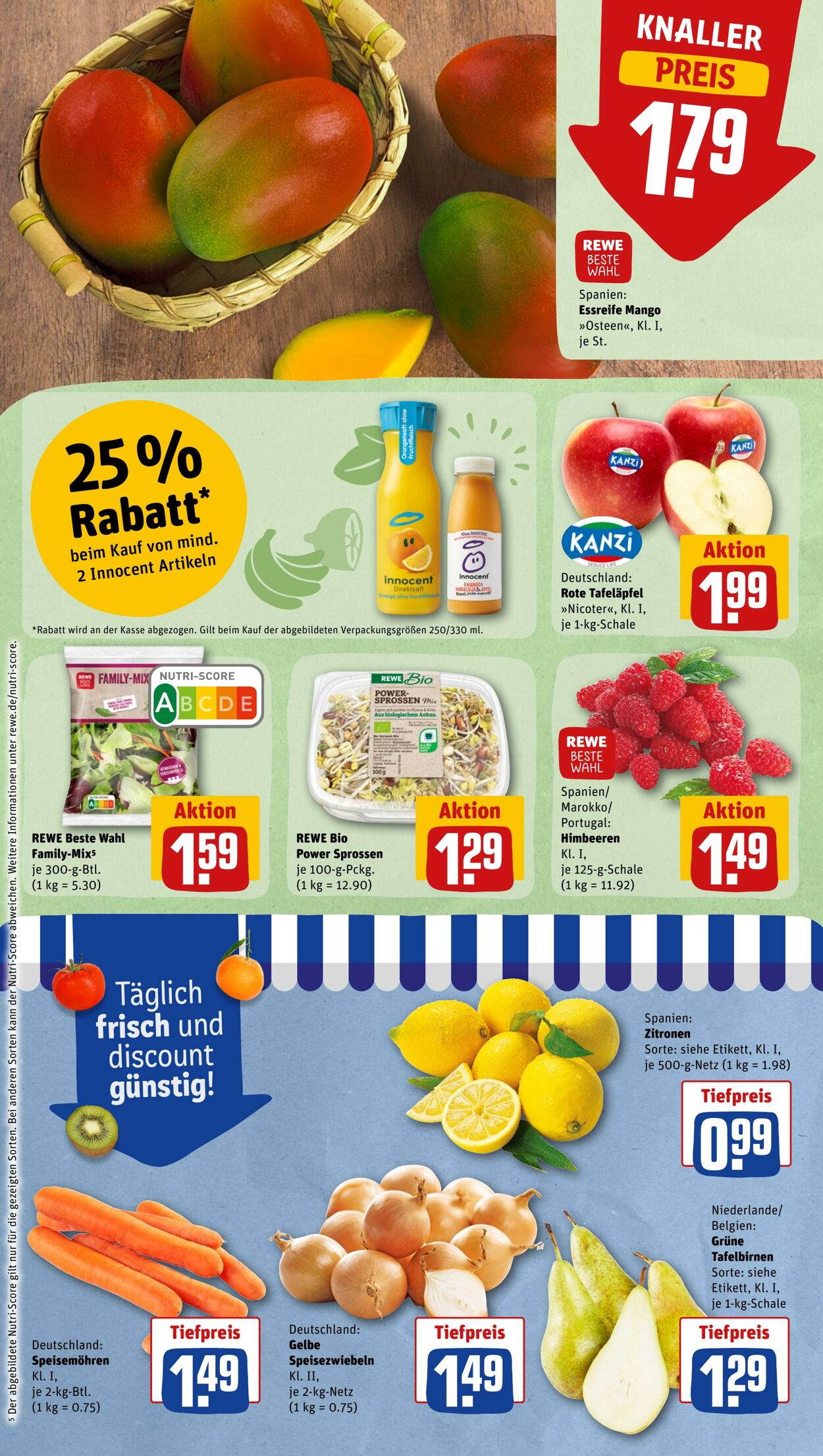 Prospekt Rewe 24.10.2022 - 29.10.2022