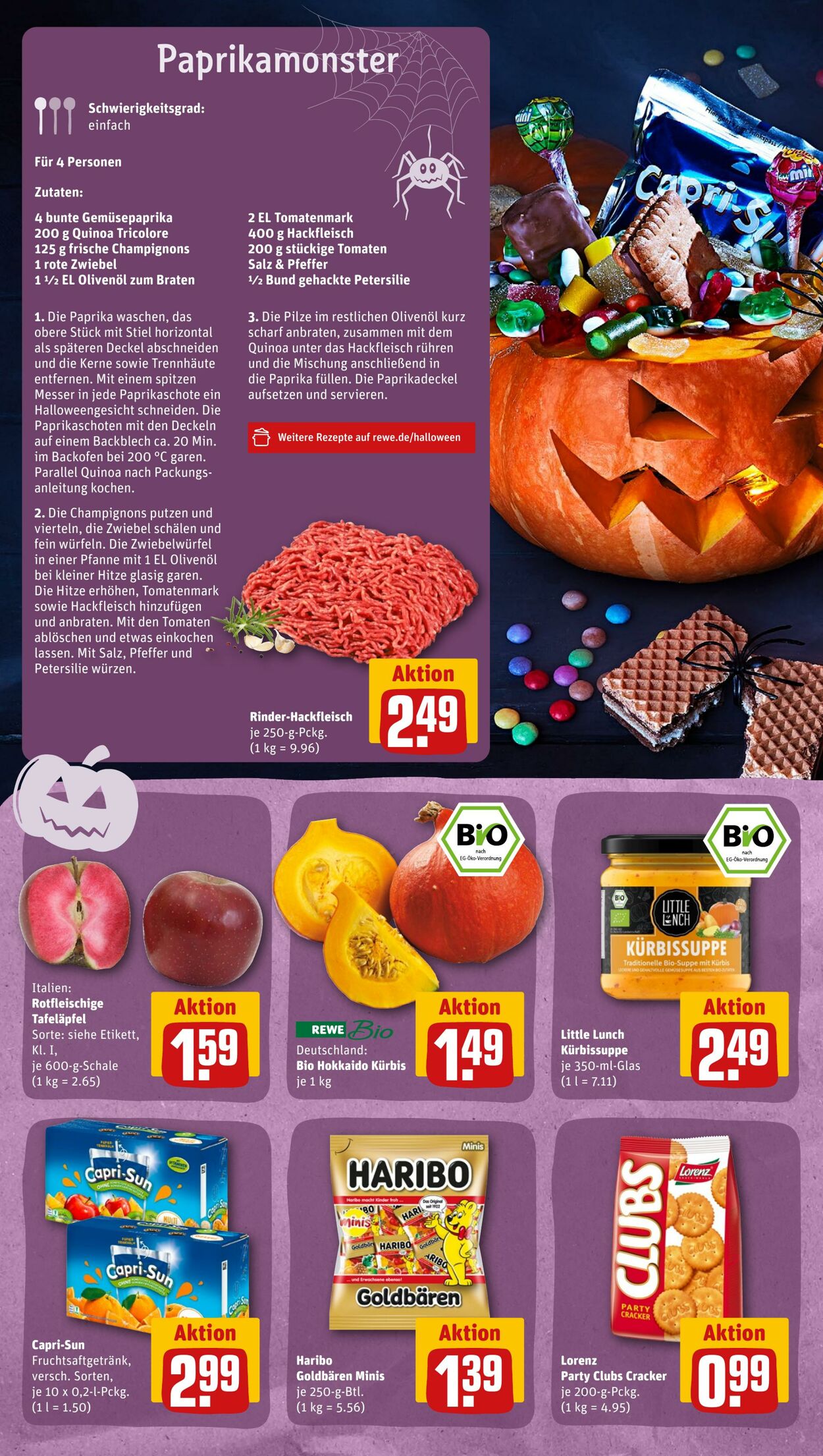 Prospekt Rewe 24.10.2022 - 29.10.2022