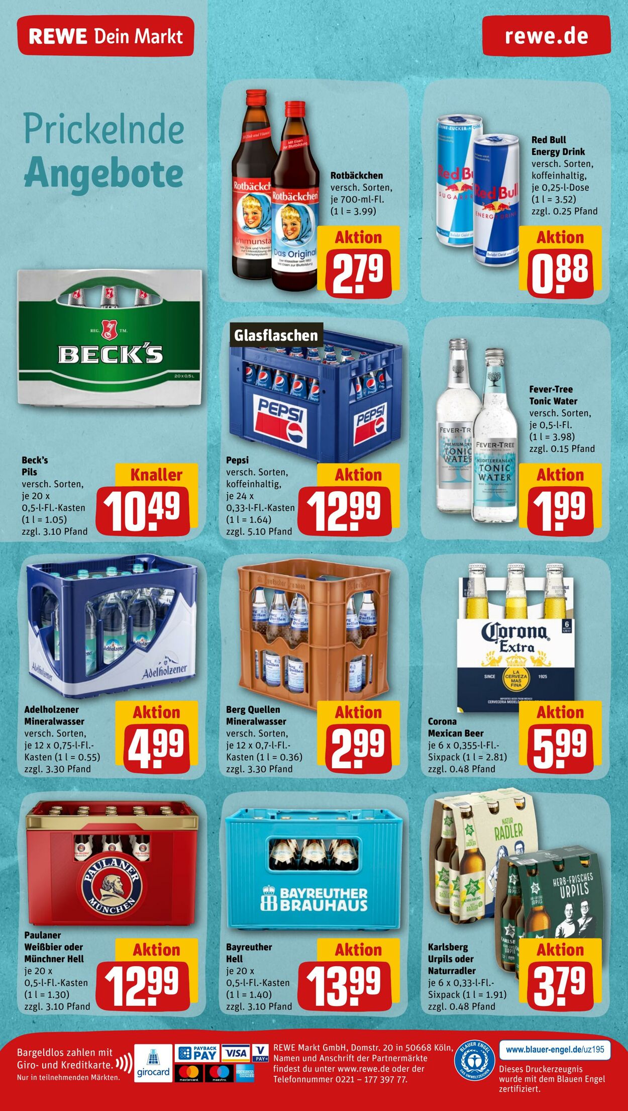 Prospekt Rewe 14.11.2022 - 19.11.2022