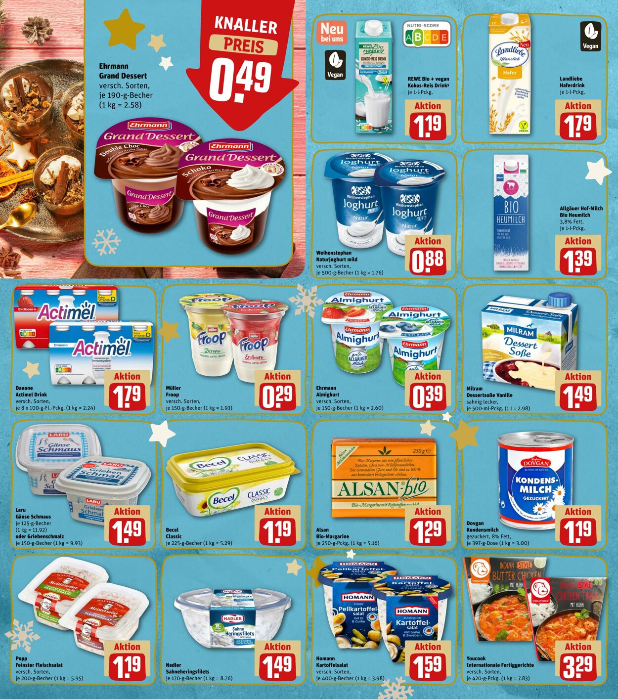 Prospekt Rewe 19.12.2022 - 24.12.2022