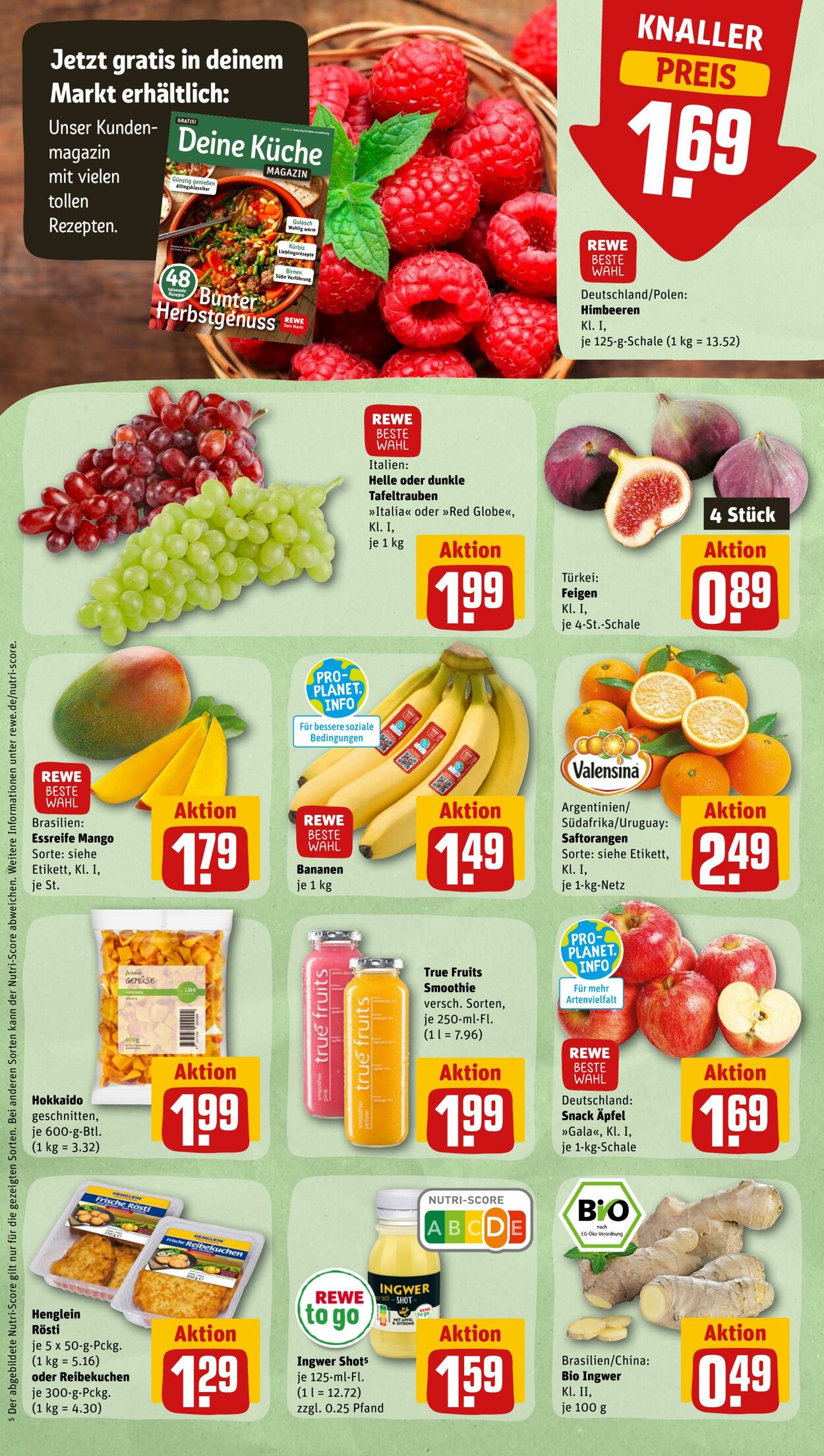 Prospekt Rewe 04.10.2022 - 08.10.2022