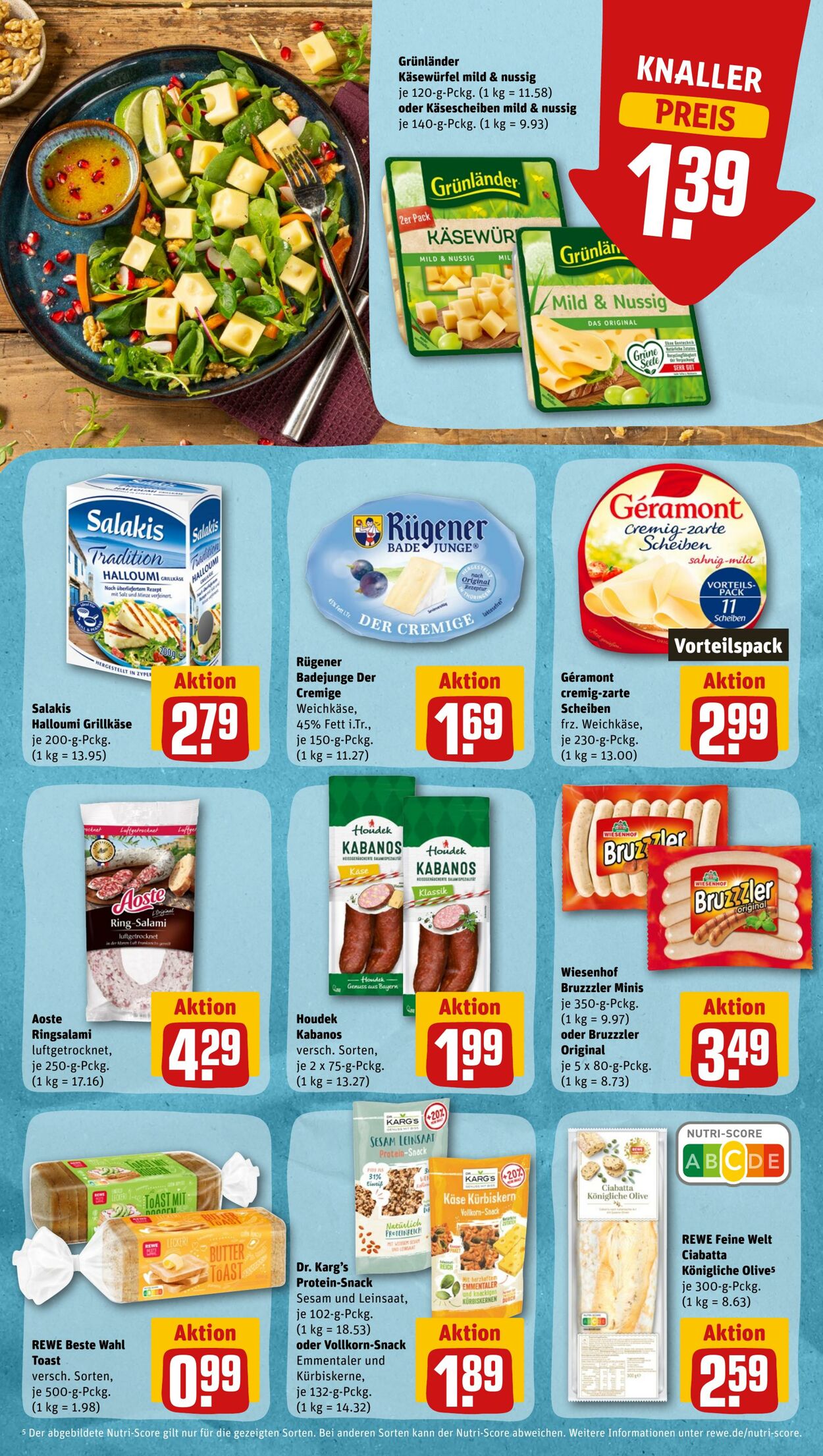 Prospekt Rewe 01.08.2022 - 06.08.2022