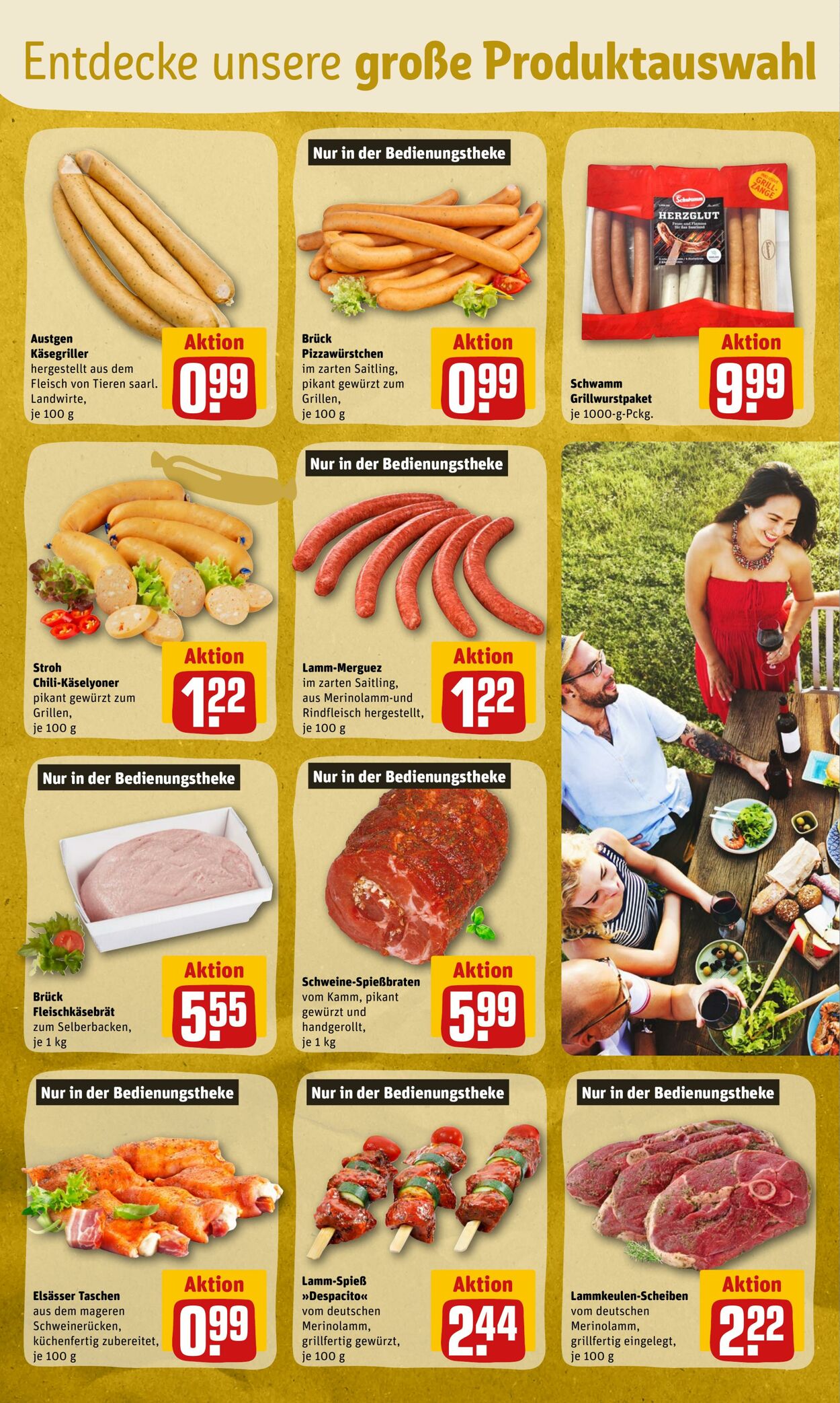 Prospekt Rewe 25.07.2022 - 30.07.2022