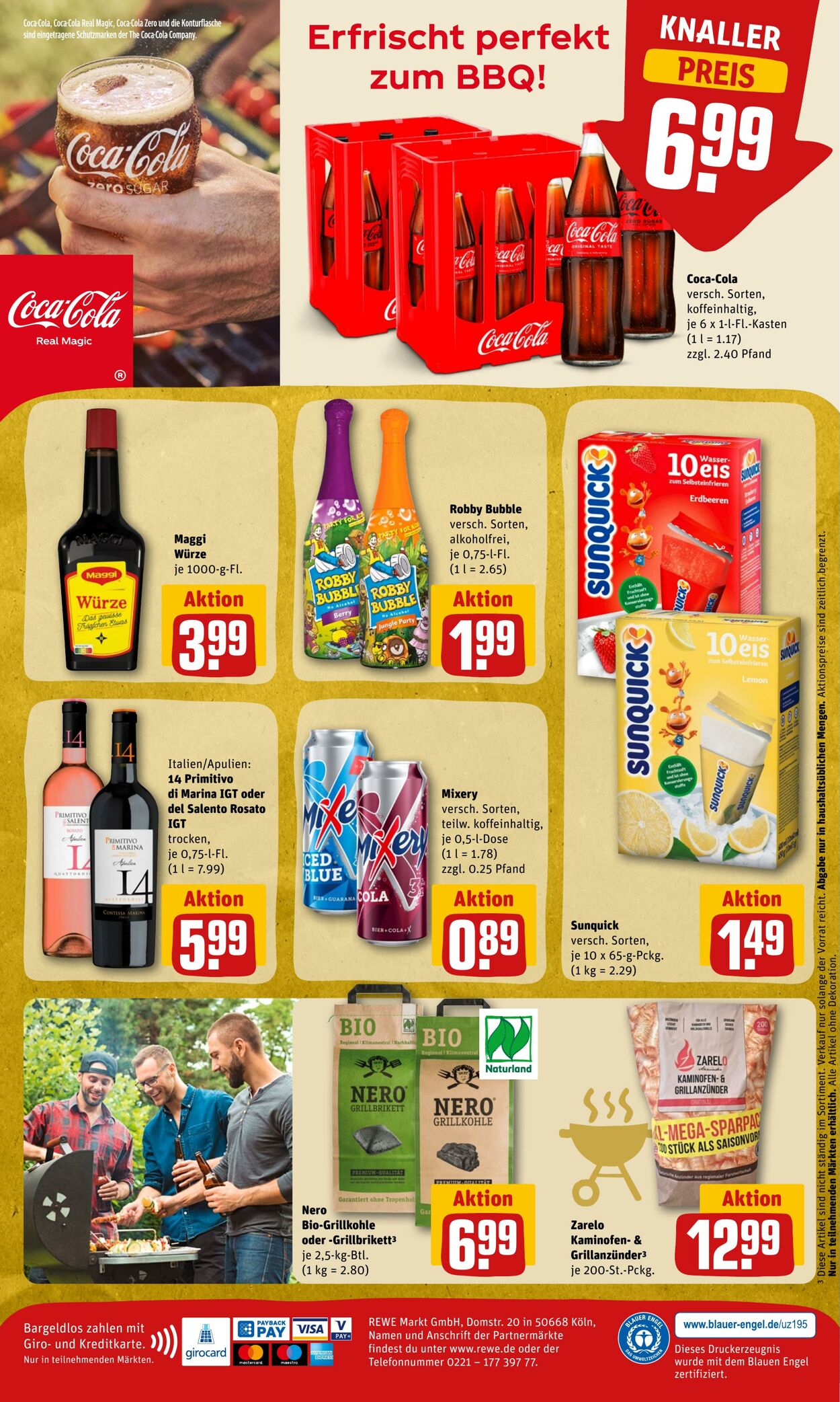 Prospekt Rewe 25.07.2022 - 30.07.2022