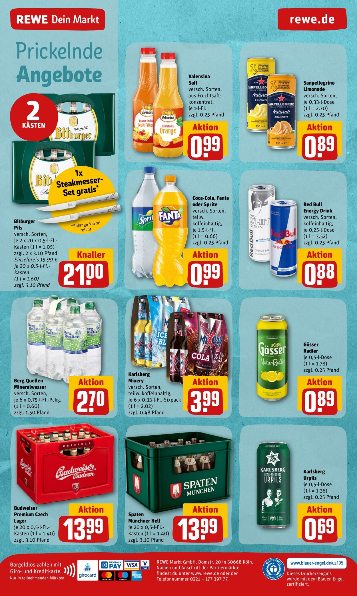 Prospekt Rewe 18.07.2022 - 23.07.2022