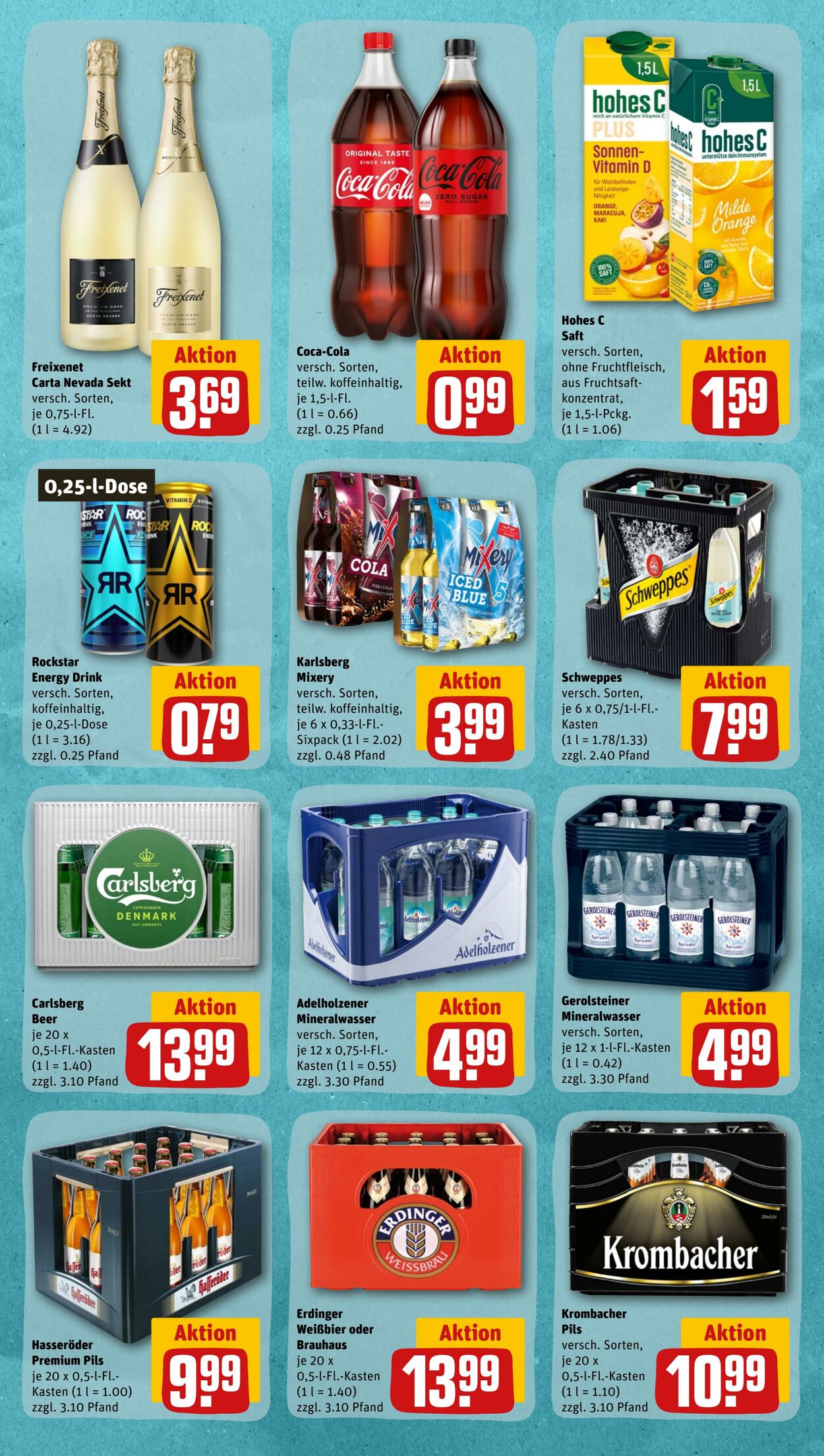 Prospekt Rewe 08.08.2022 - 13.08.2022