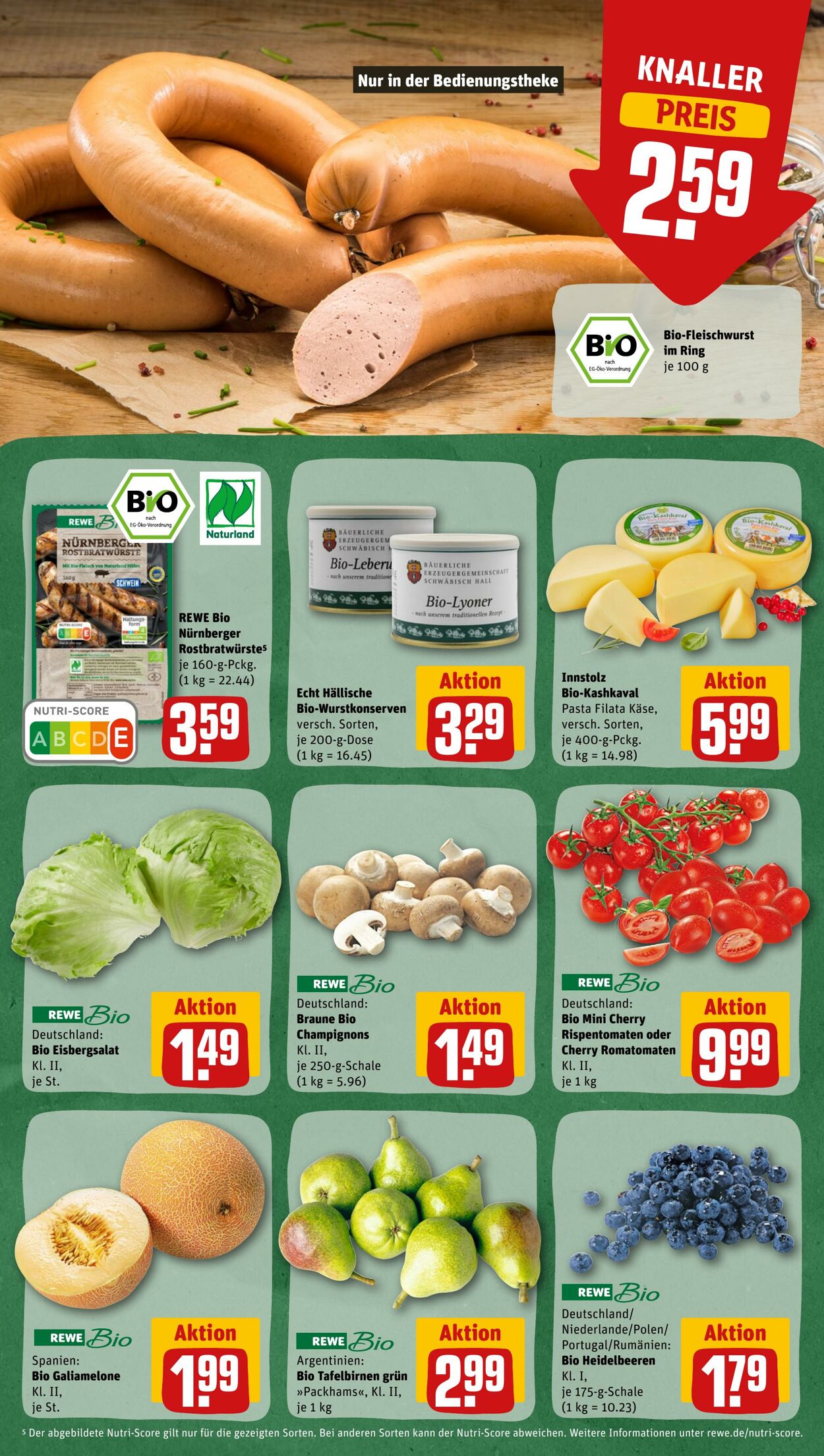 Prospekt Rewe 08.08.2022 - 13.08.2022