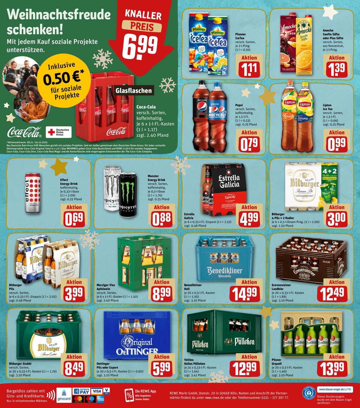 Prospekt Rewe 28.11.2022 - 03.12.2022