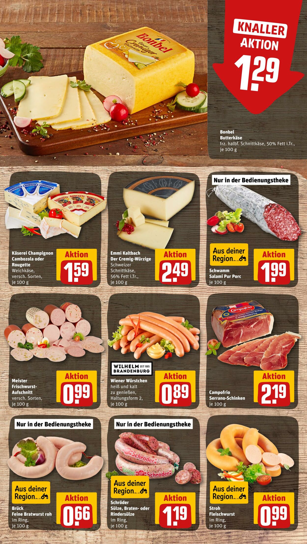 Prospekt Rewe 23.01.2023 - 28.01.2023