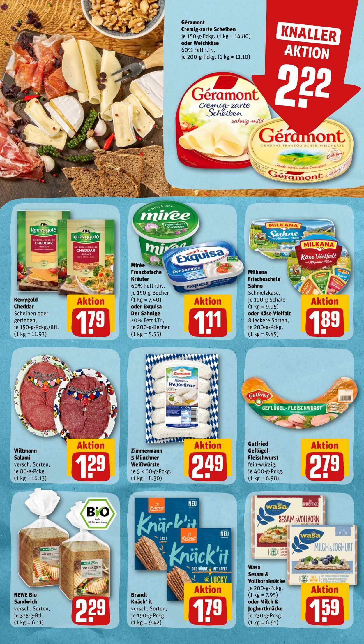 Prospekt Rewe 23.01.2023 - 28.01.2023