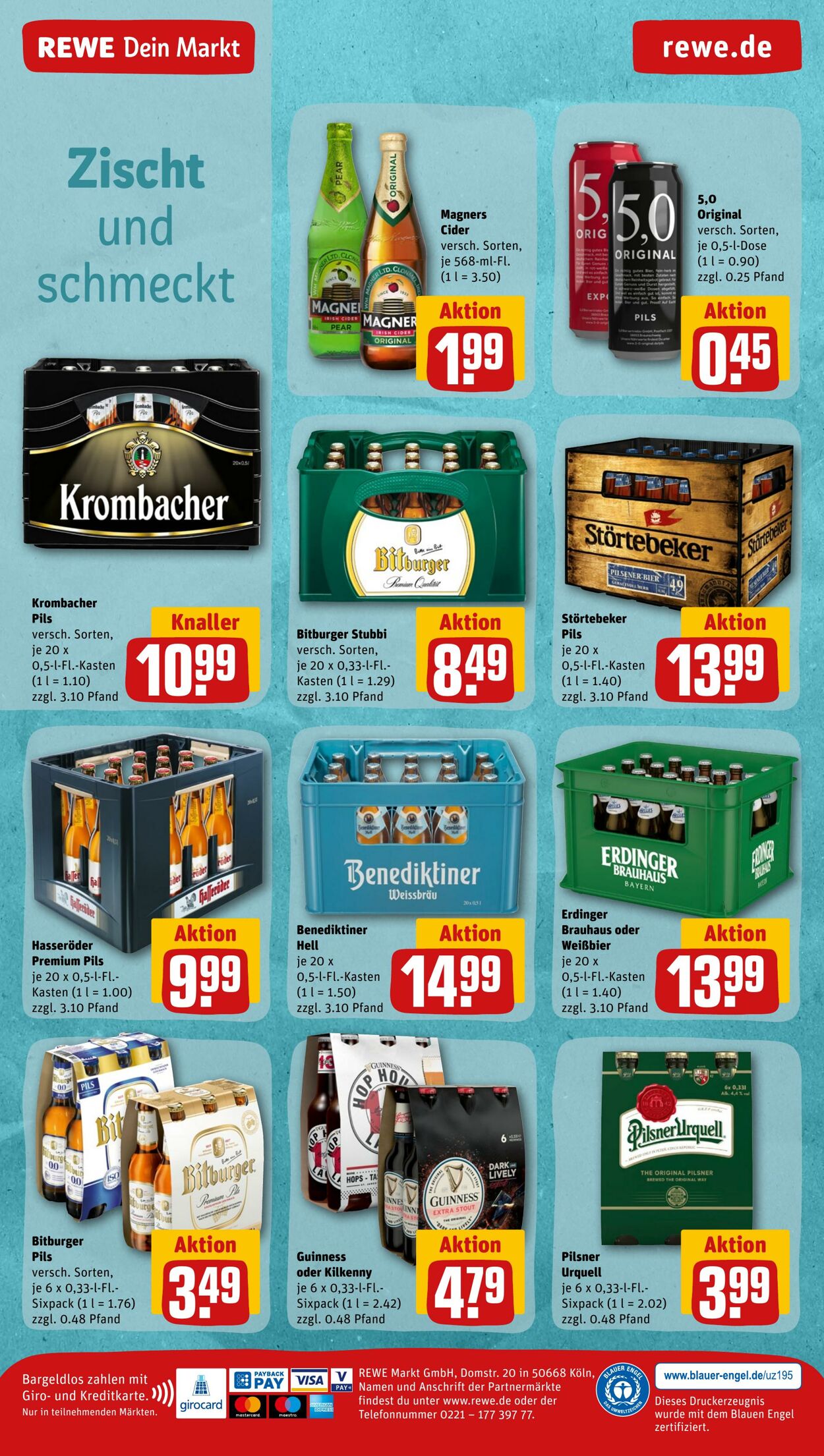 Prospekt Rewe 31.10.2022 - 05.11.2022