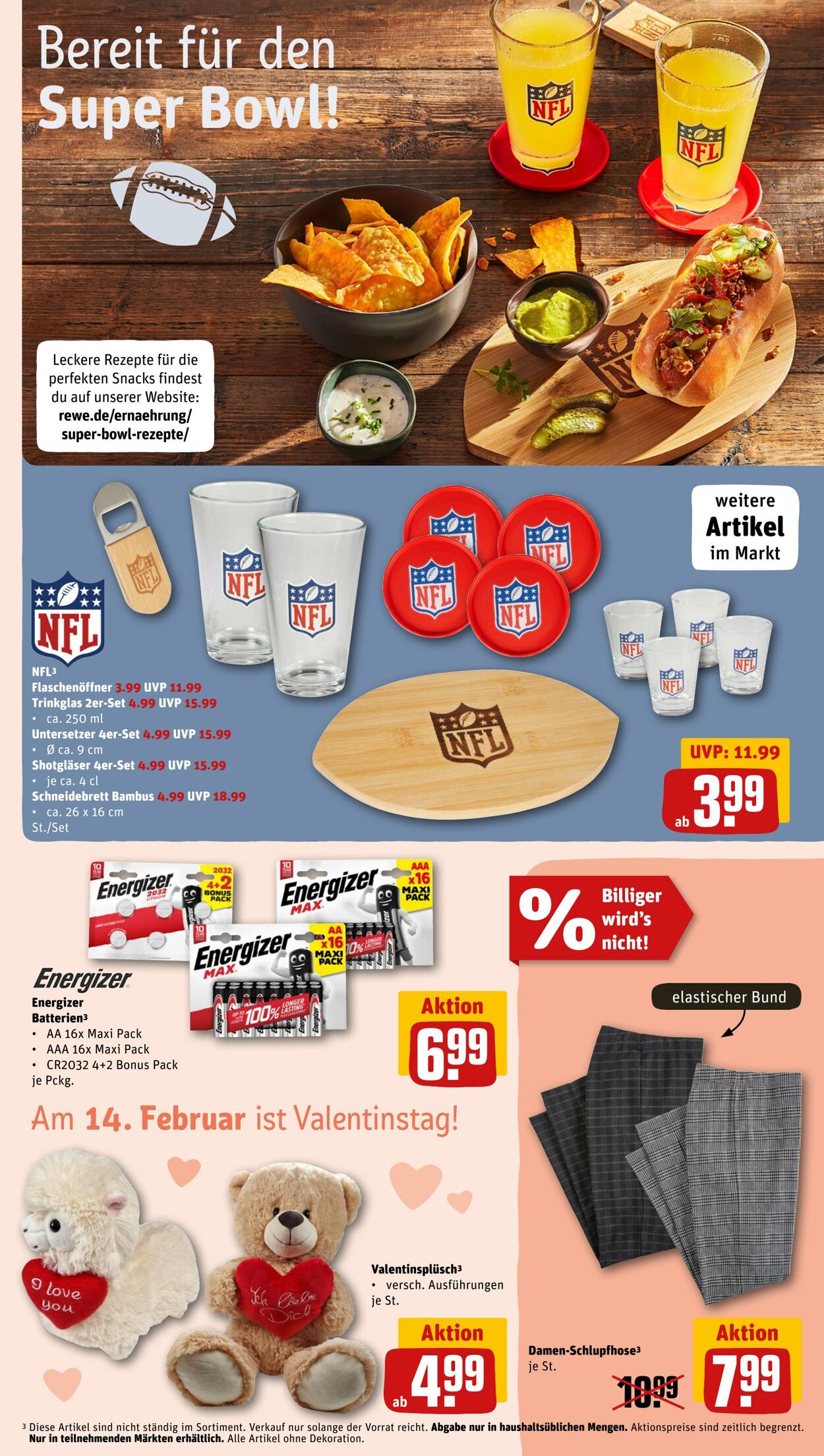 Prospekt Rewe 30.01.2023 - 04.02.2023