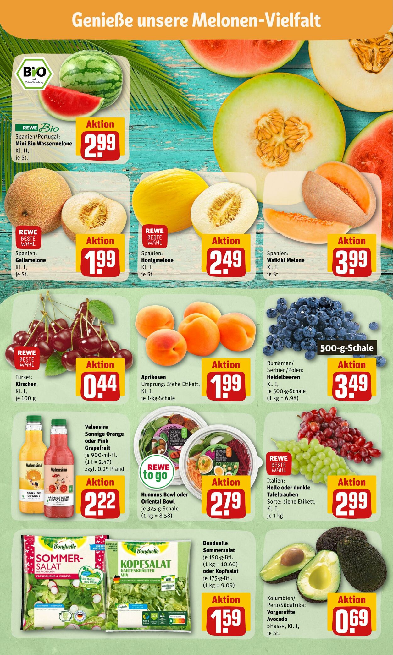 Prospekt Rewe 11.07.2022 - 16.07.2022