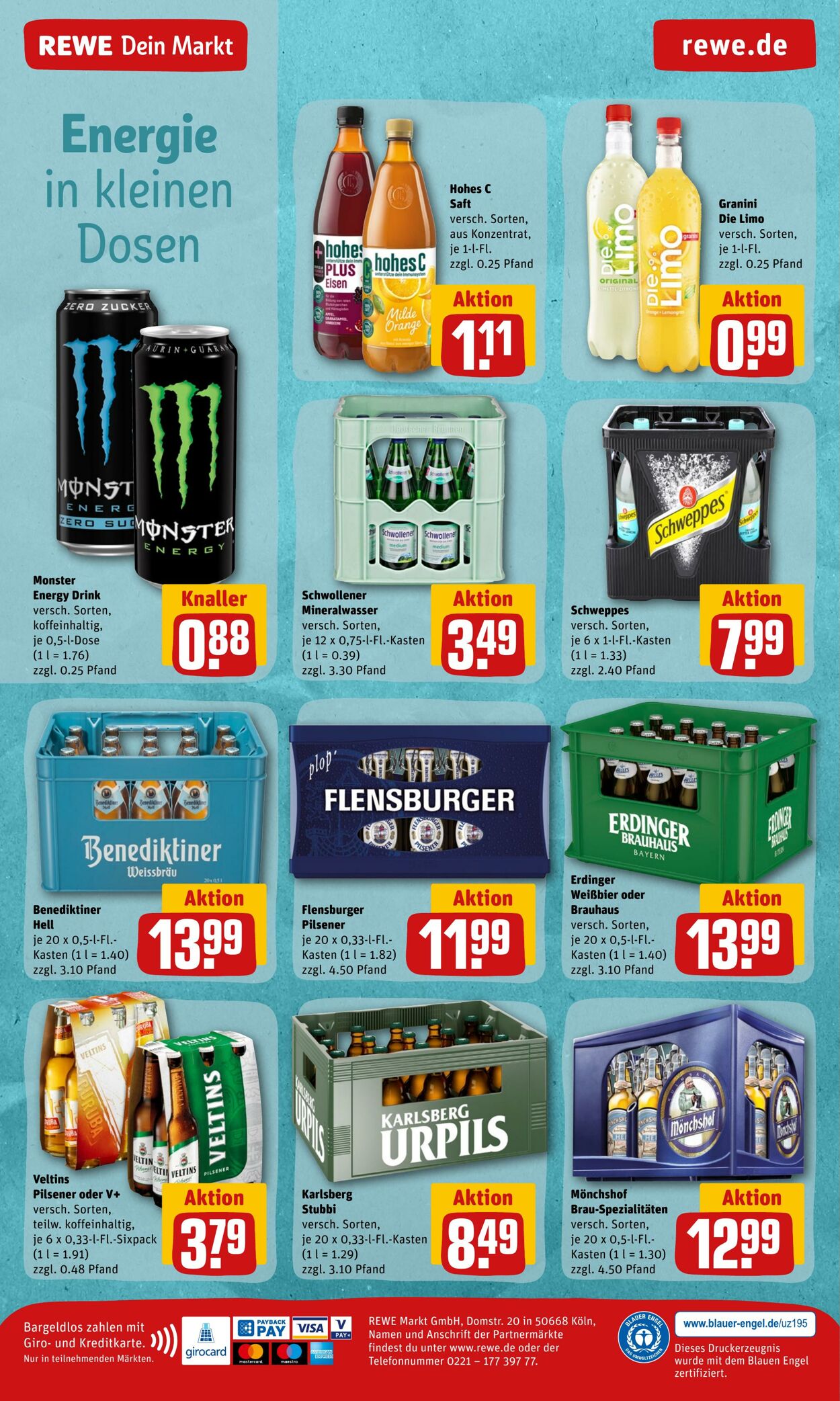 Prospekt Rewe 11.07.2022 - 16.07.2022