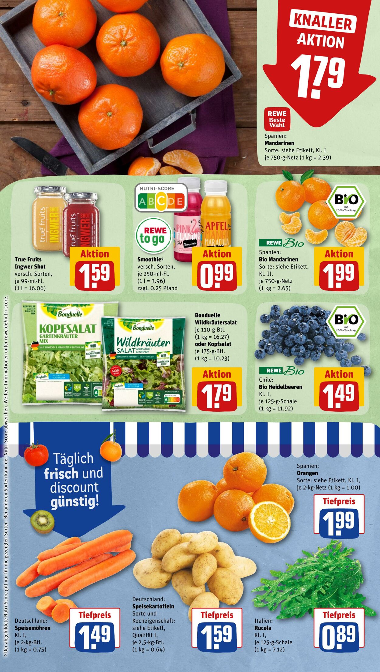 Prospekt Rewe 23.01.2023 - 28.01.2023