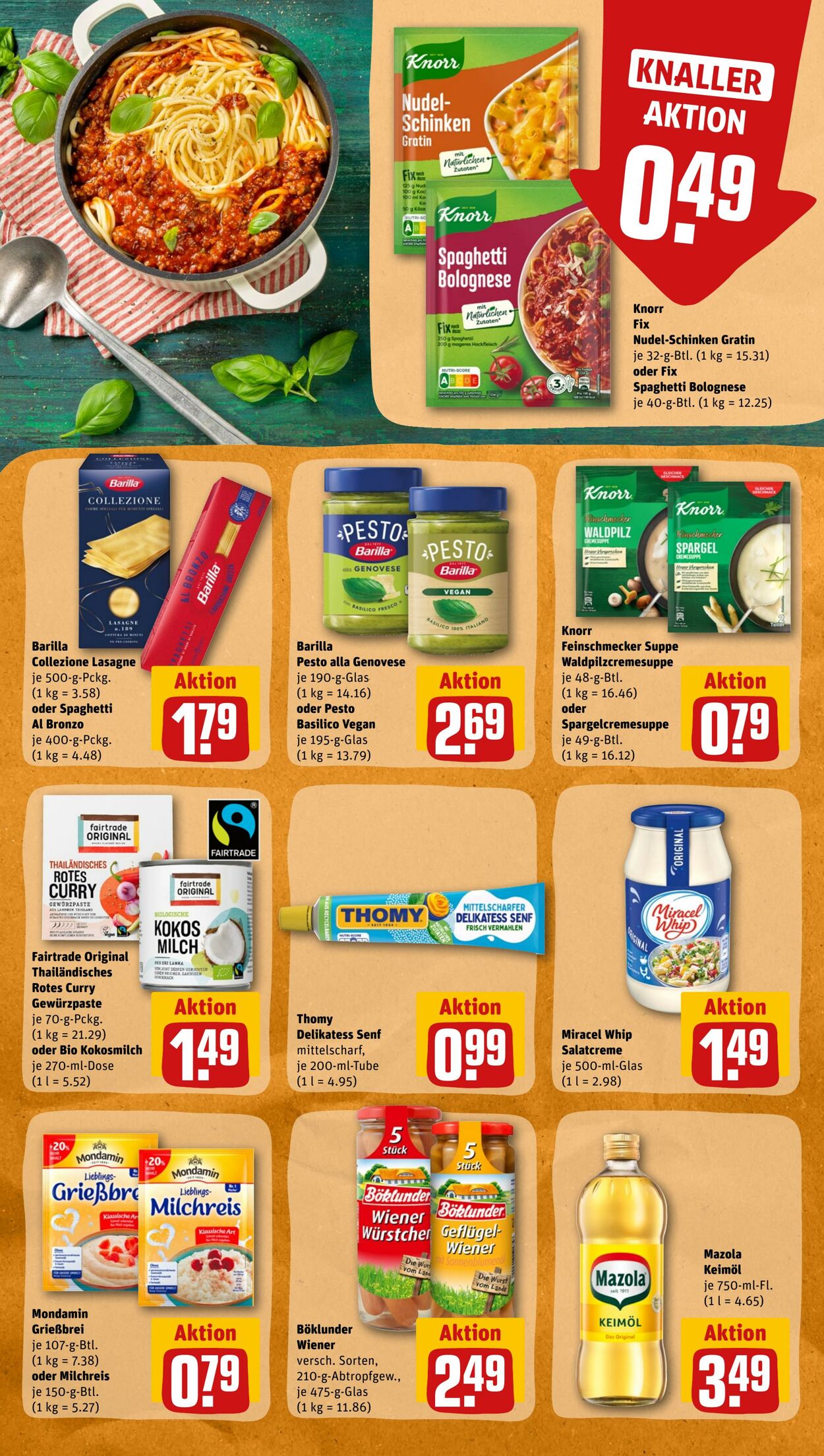 Prospekt Rewe 23.01.2023 - 28.01.2023