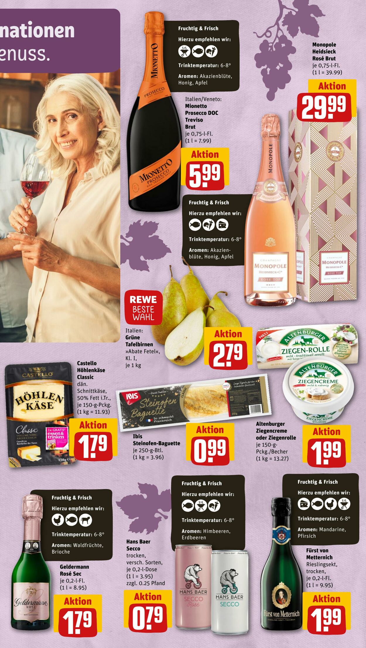 Prospekt Rewe 21.11.2022 - 26.11.2022