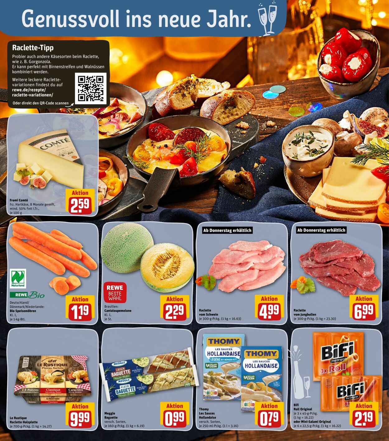 Prospekt Rewe 27.12.2022 - 31.12.2022