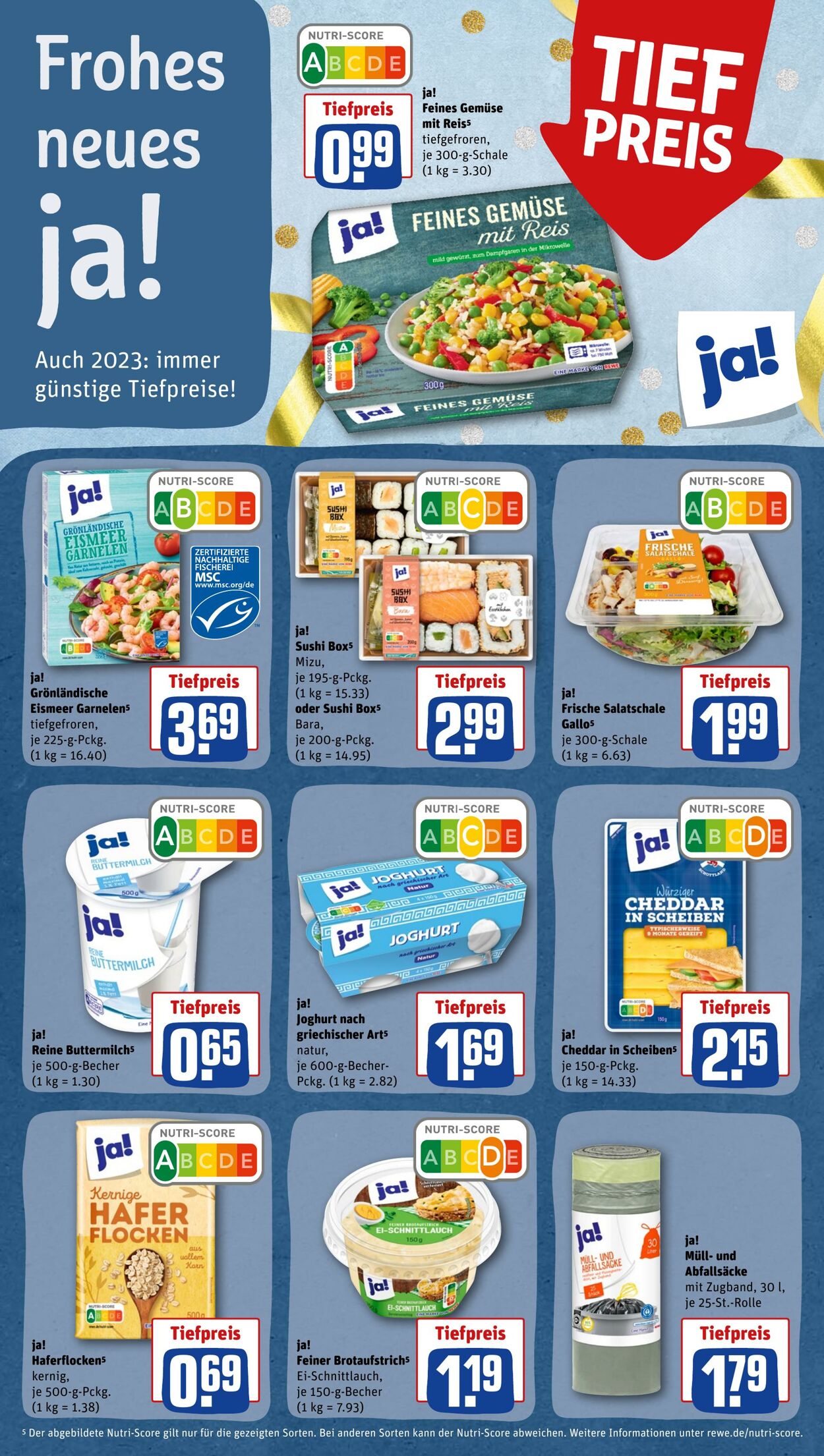 Prospekt Rewe 02.01.2023 - 07.01.2023