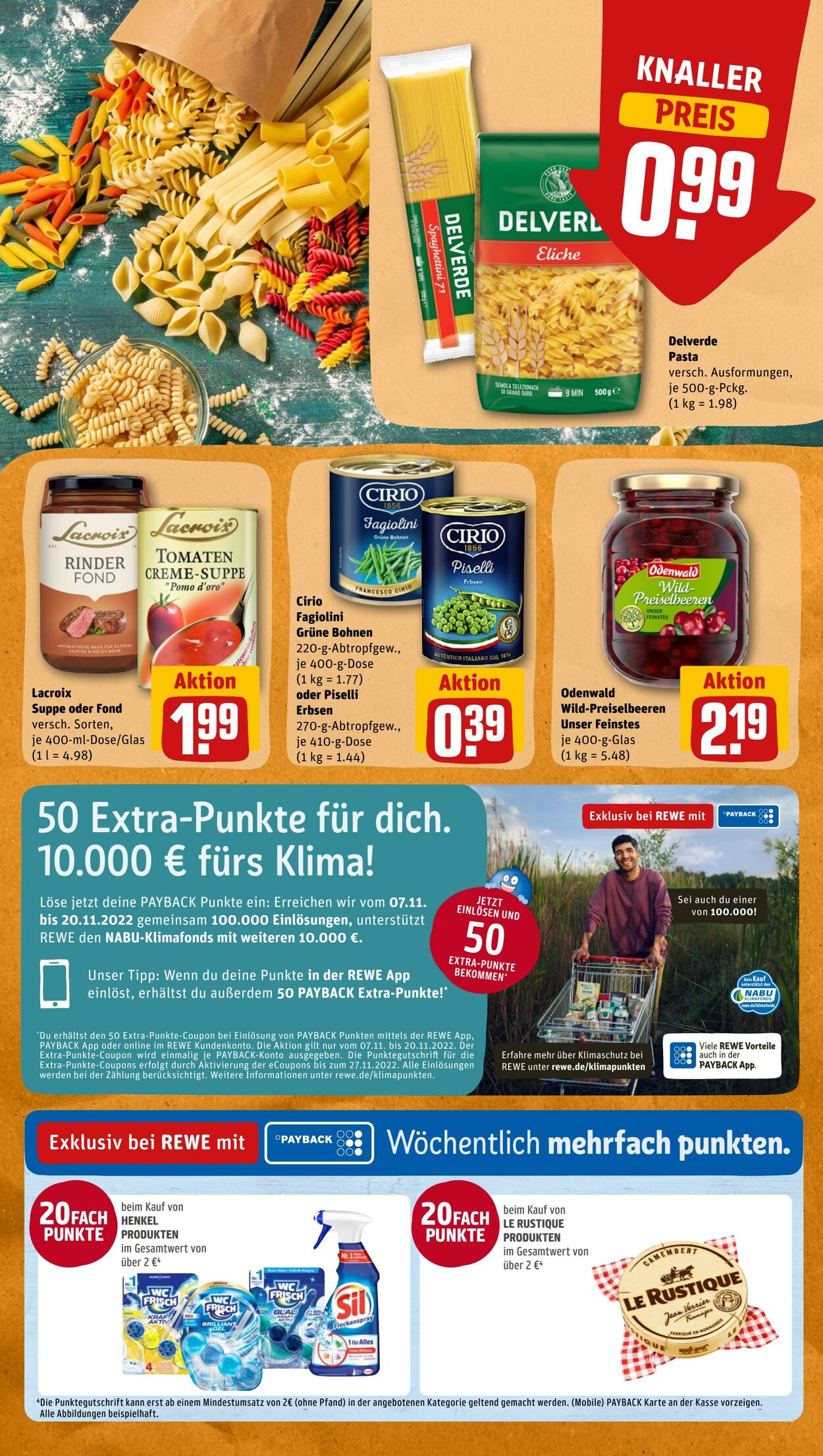 Prospekt Rewe 07.11.2022 - 12.11.2022