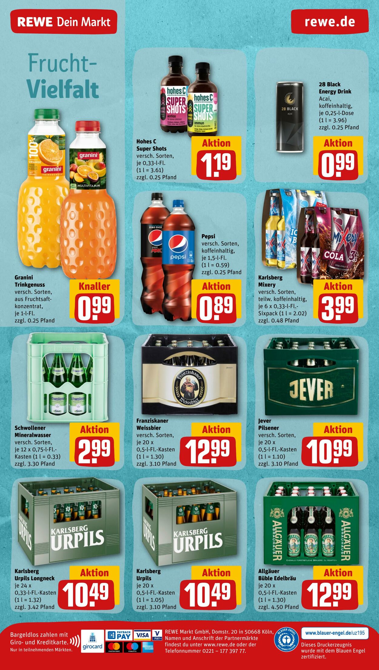 Prospekt Rewe 07.11.2022 - 12.11.2022