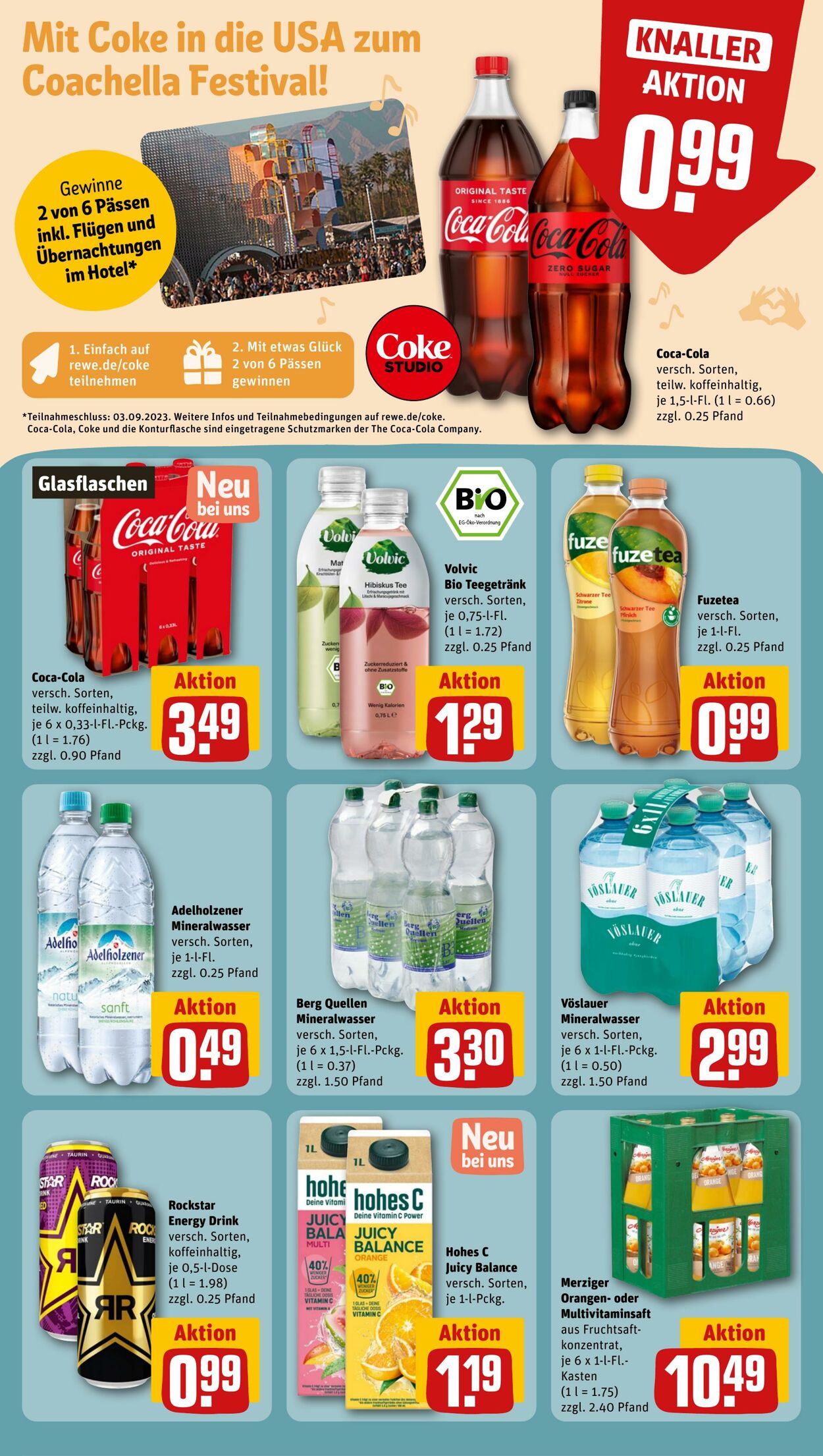 Prospekt Rewe 27.08.2023 - 02.09.2023