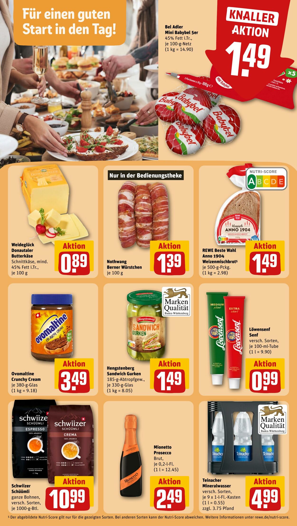 Prospekt Rewe 27.08.2023 - 02.09.2023