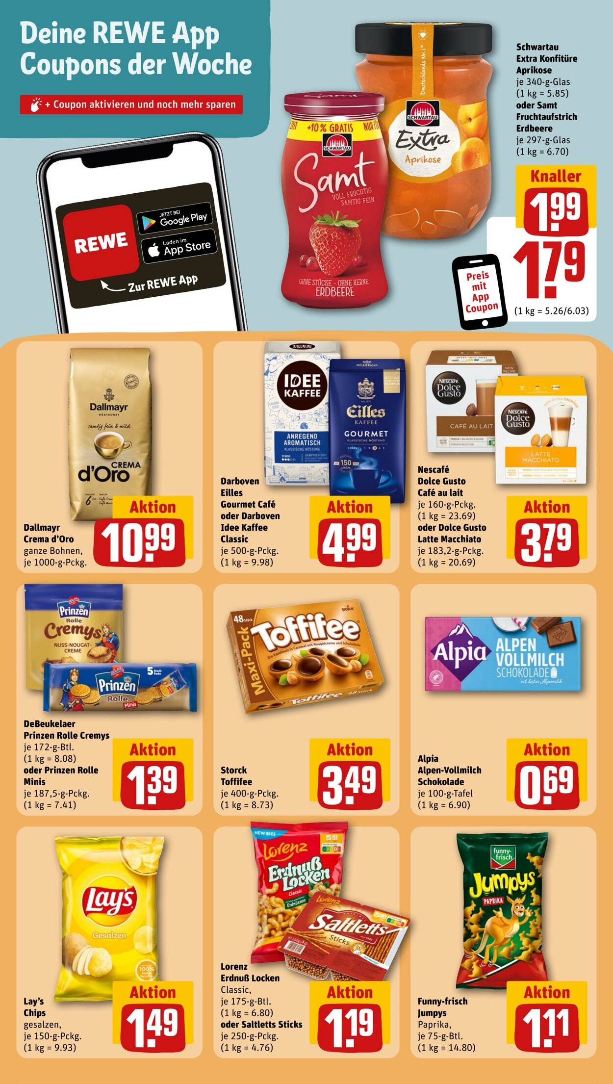 Prospekt Rewe 27.08.2023 - 02.09.2023