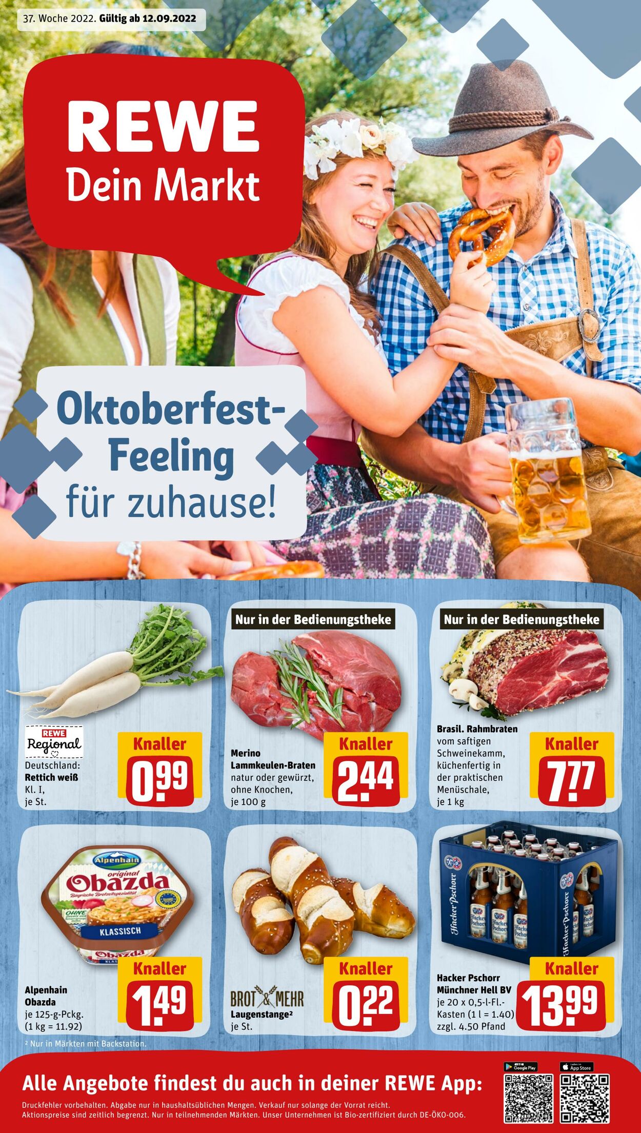 Prospekt Rewe 12.09.2022 - 17.09.2022