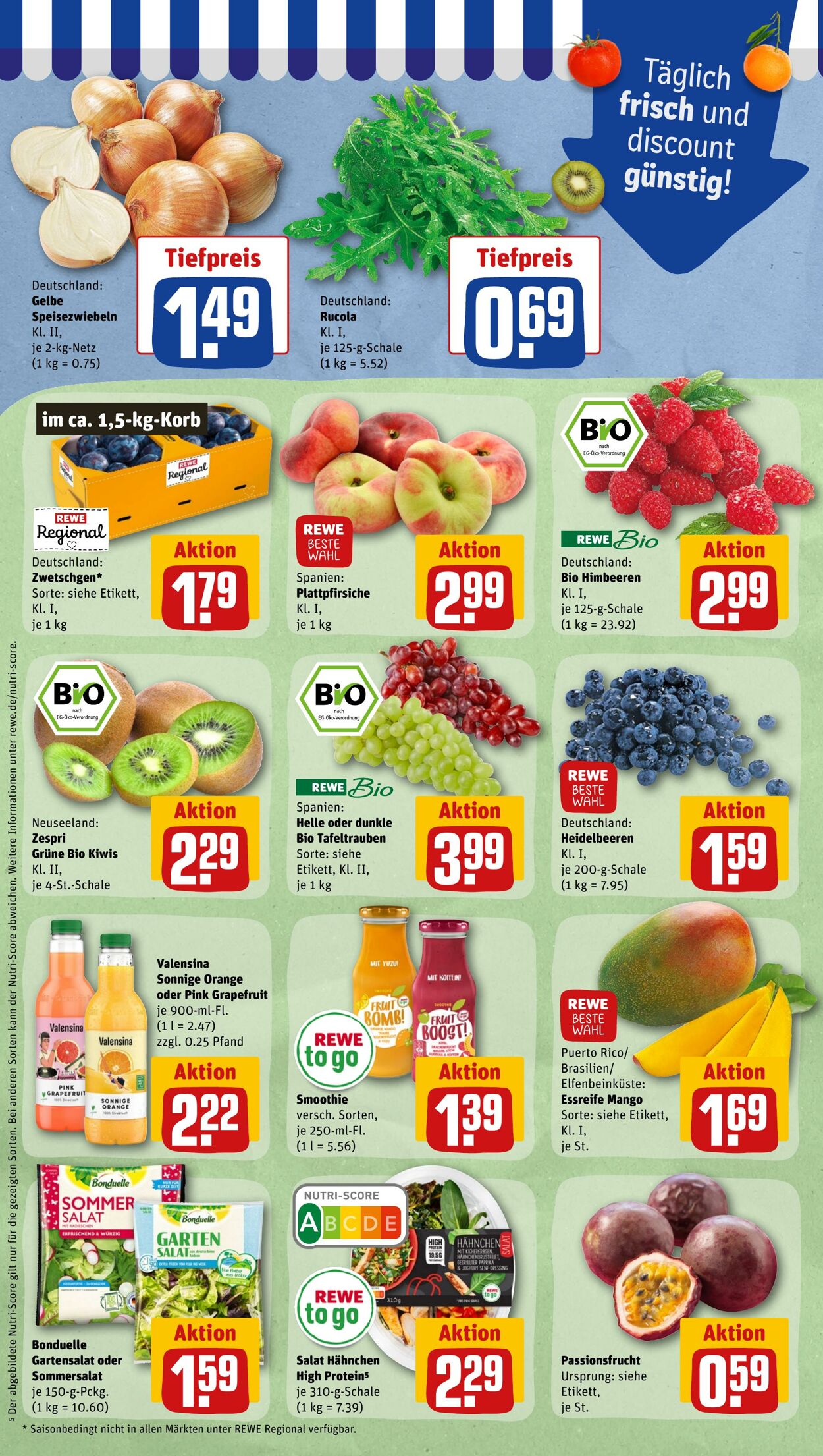 Prospekt Rewe 15.08.2022 - 20.08.2022