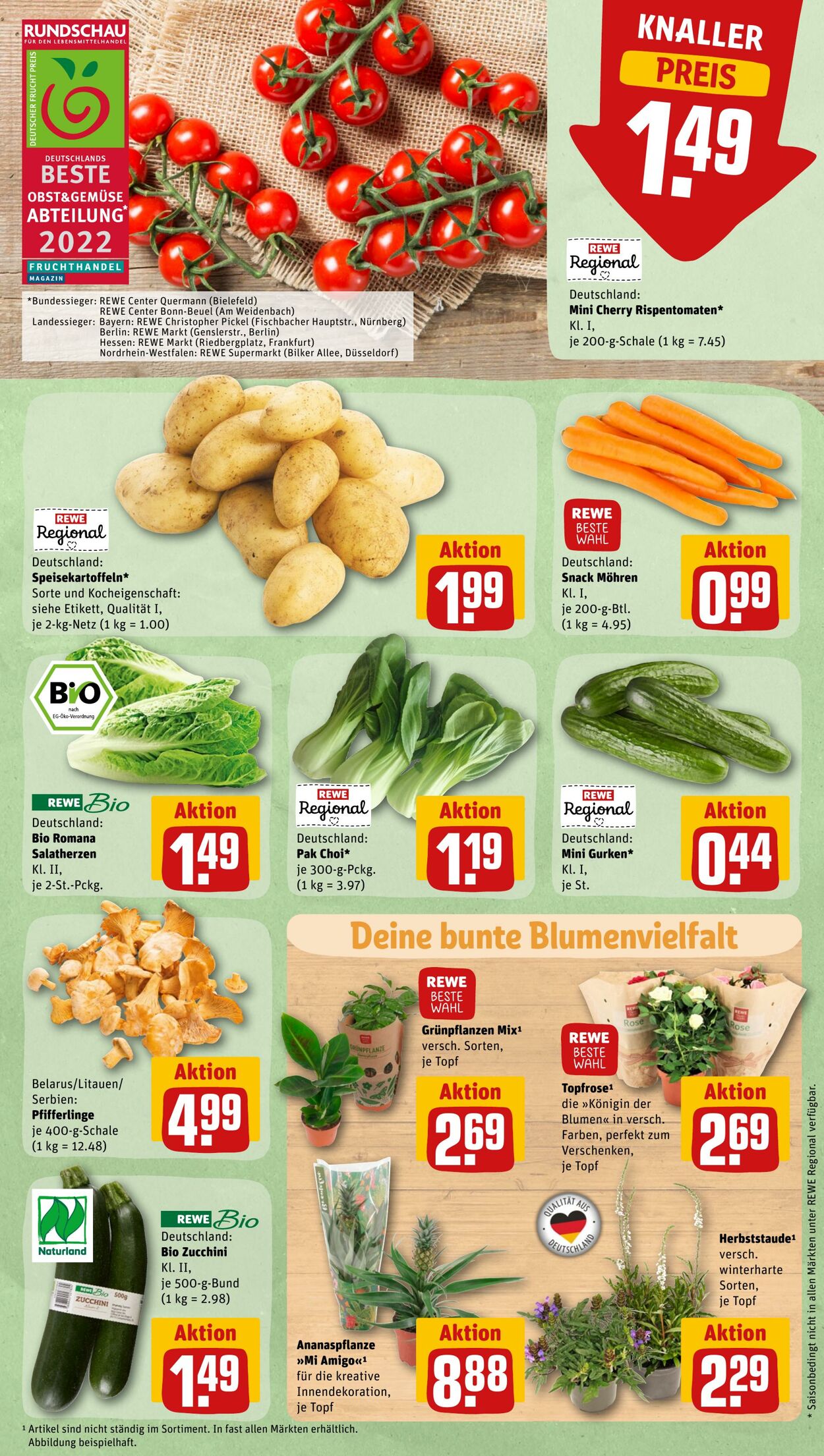 Prospekt Rewe 15.08.2022 - 20.08.2022