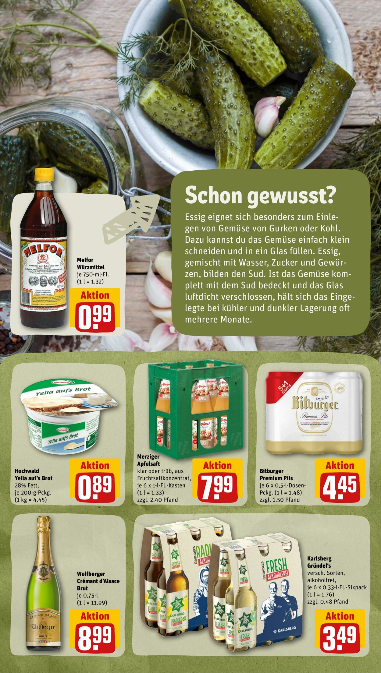 Prospekt Rewe 15.08.2022 - 20.08.2022