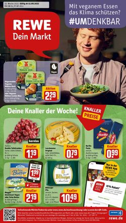 Prospekt Rewe 15.08.2022 - 20.08.2022