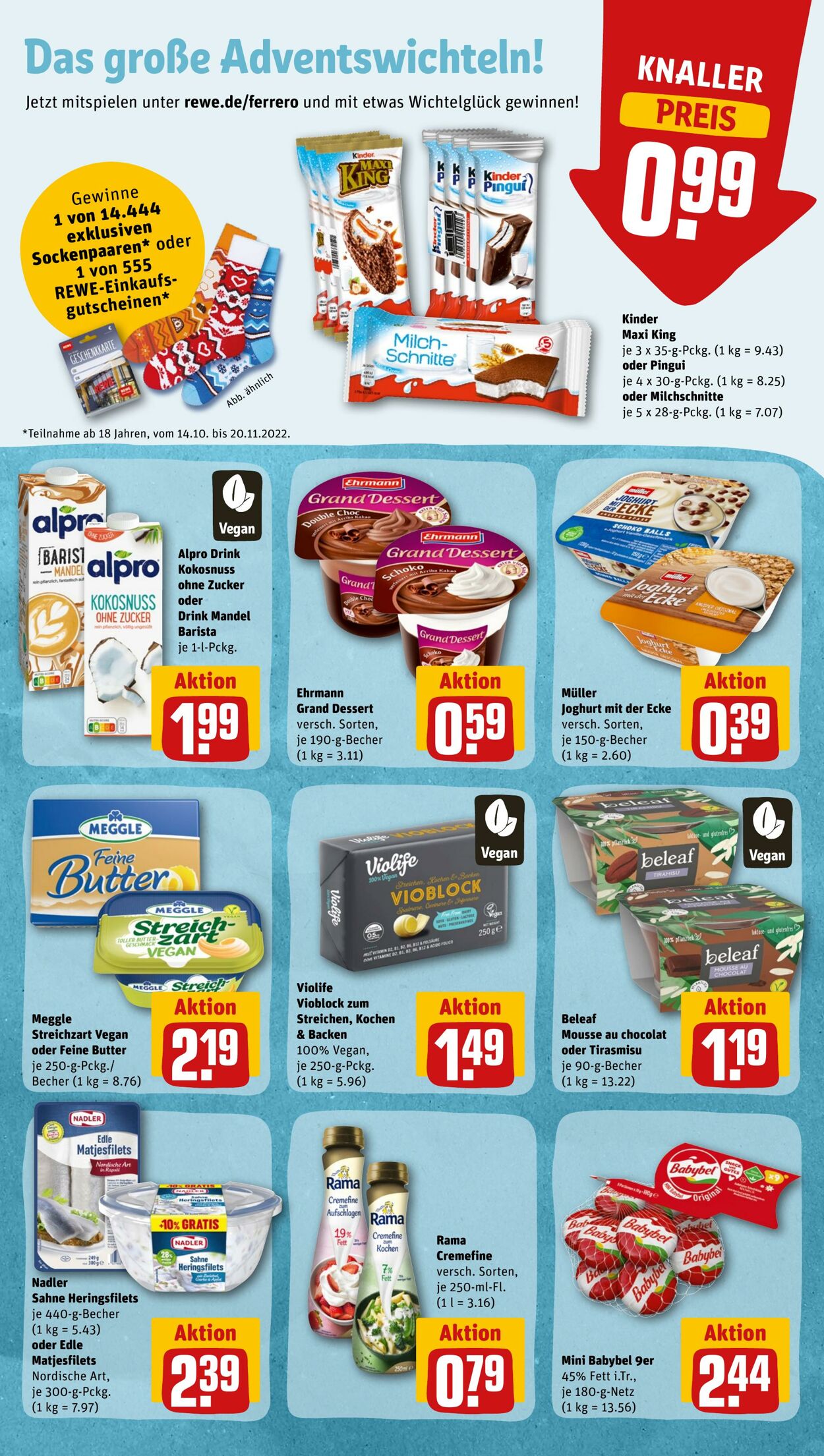 Prospekt Rewe 17.10.2022 - 22.10.2022