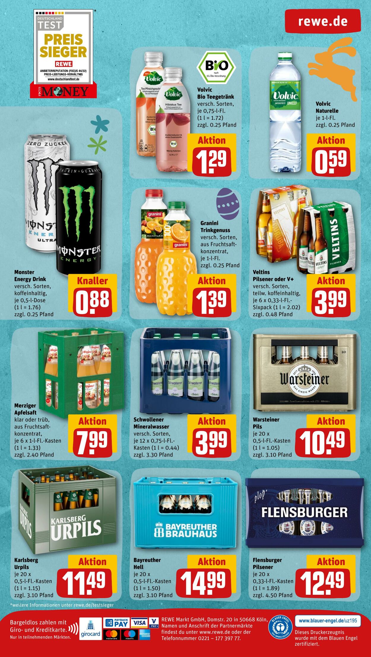 Prospekt Rewe 13.03.2023 - 18.03.2023