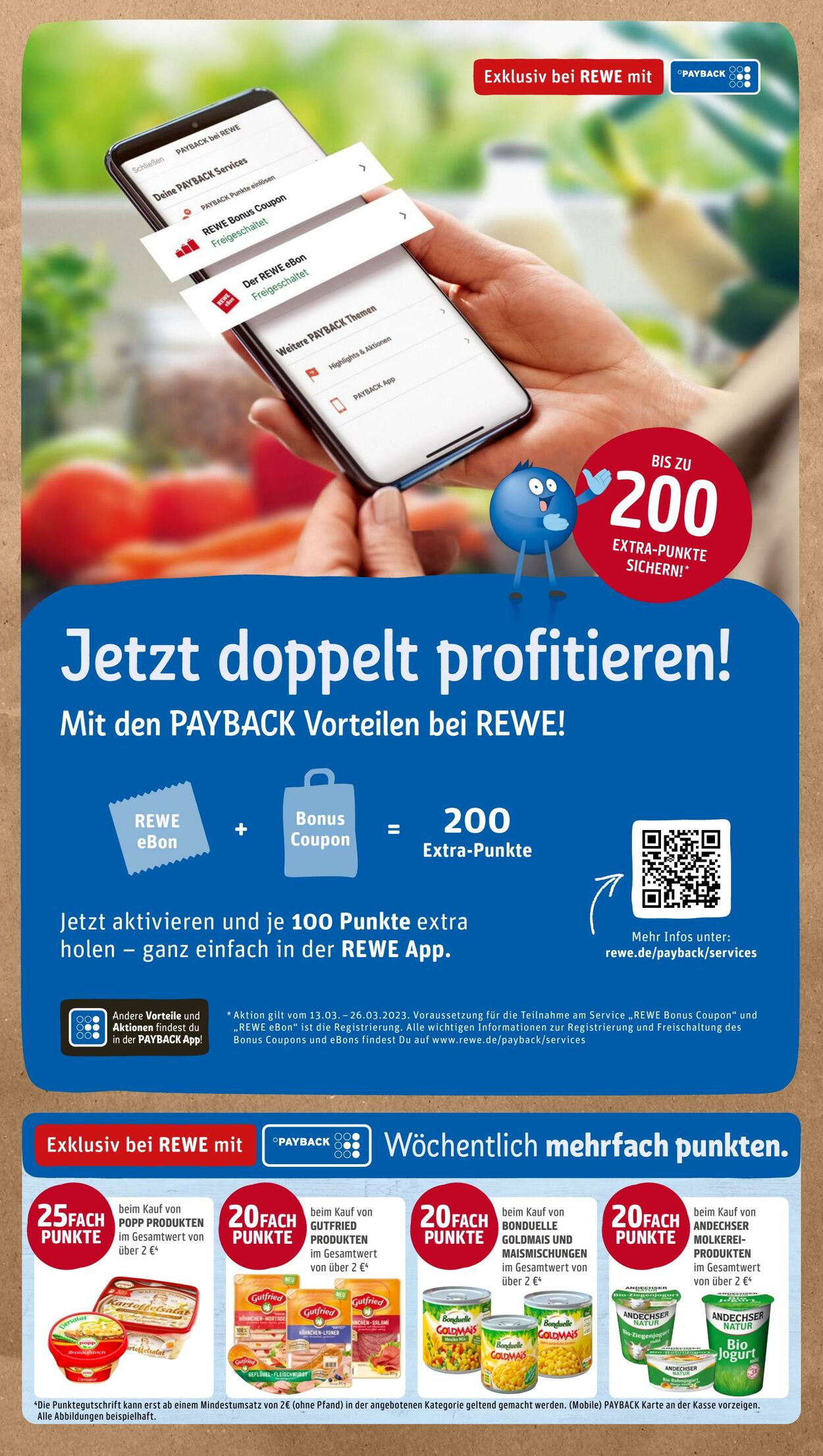 Prospekt Rewe 13.03.2023 - 18.03.2023