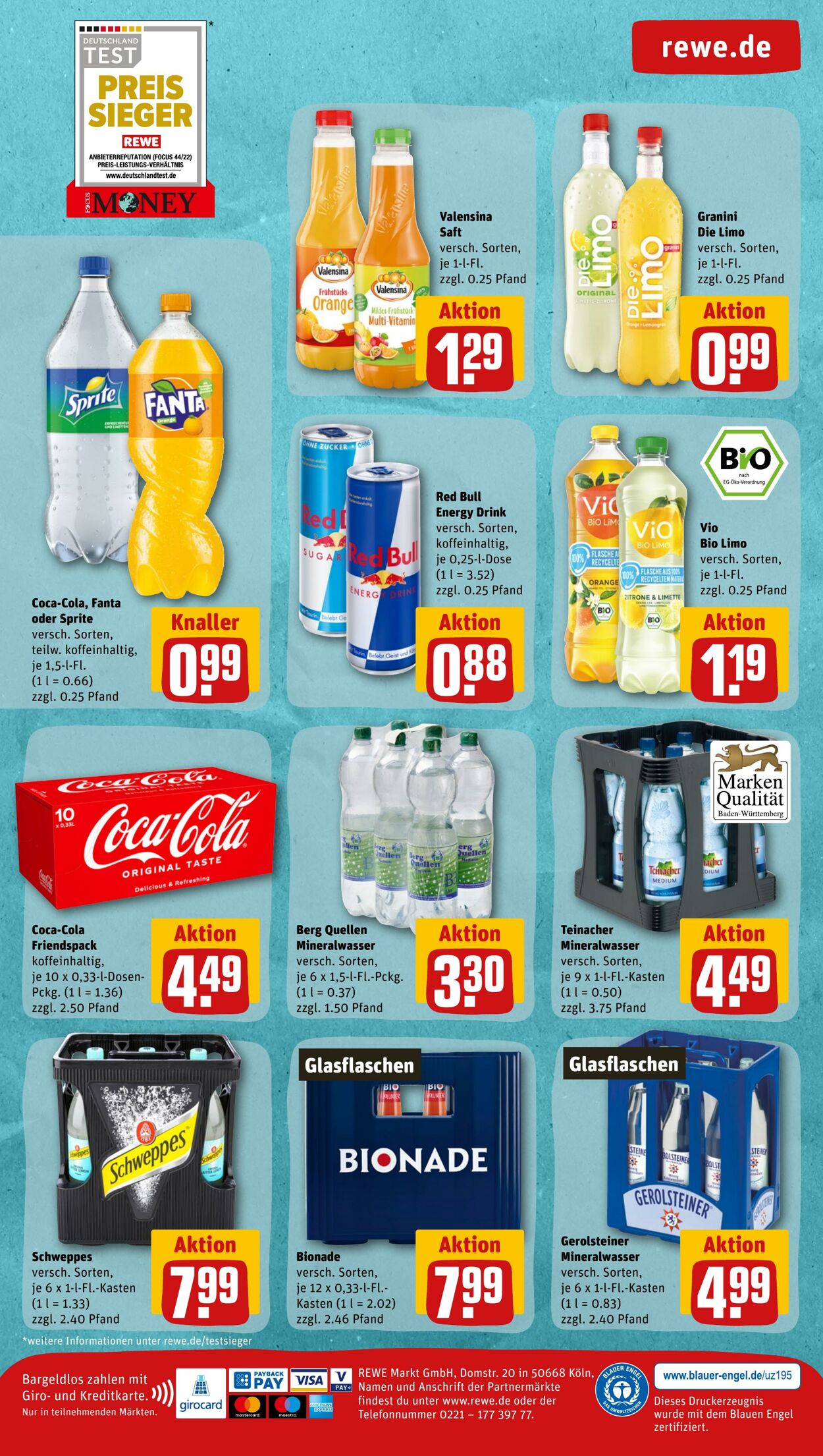 Prospekt Rewe 06.03.2023 - 11.03.2023