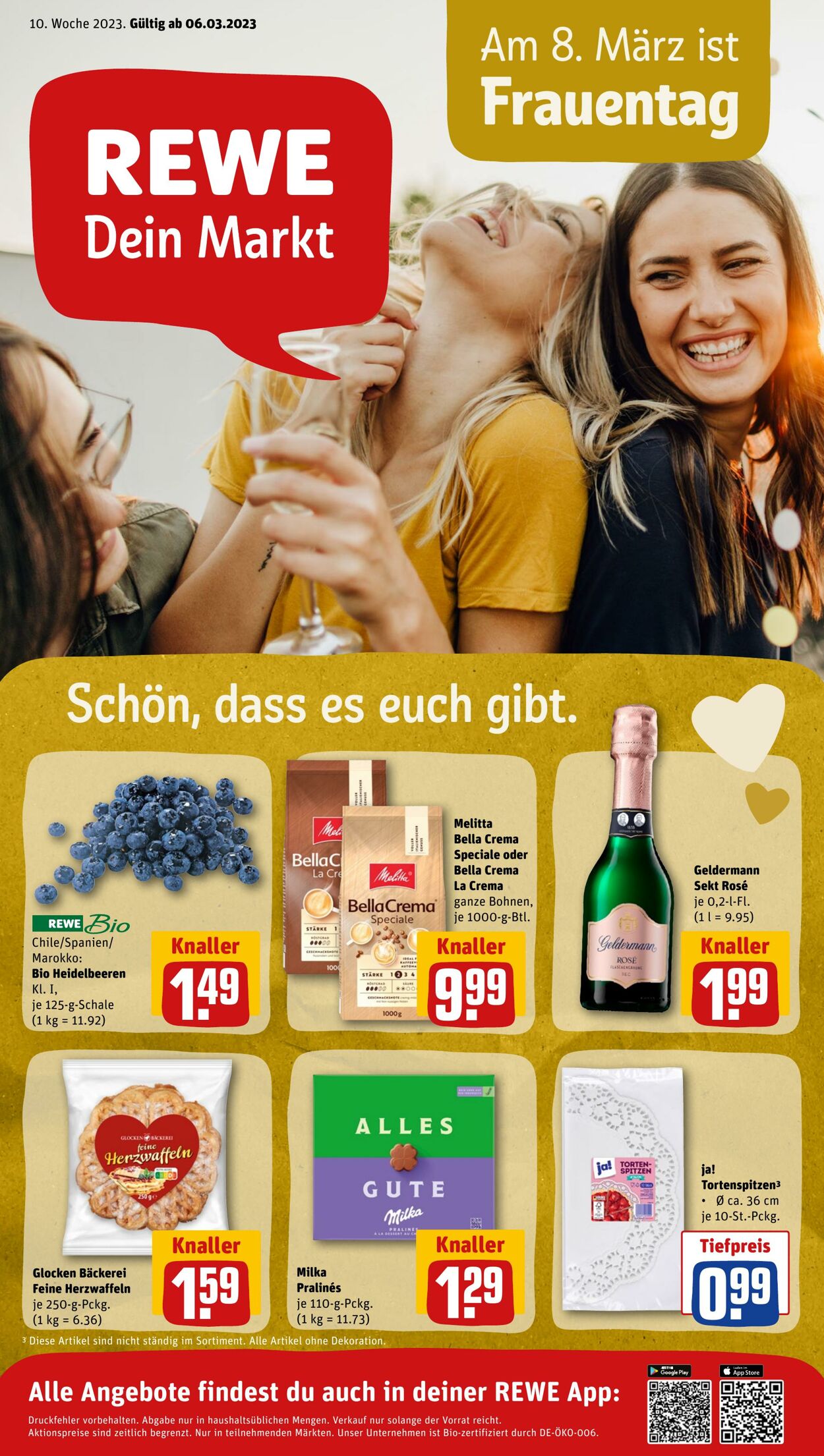 Prospekt Rewe 06.03.2023 - 11.03.2023