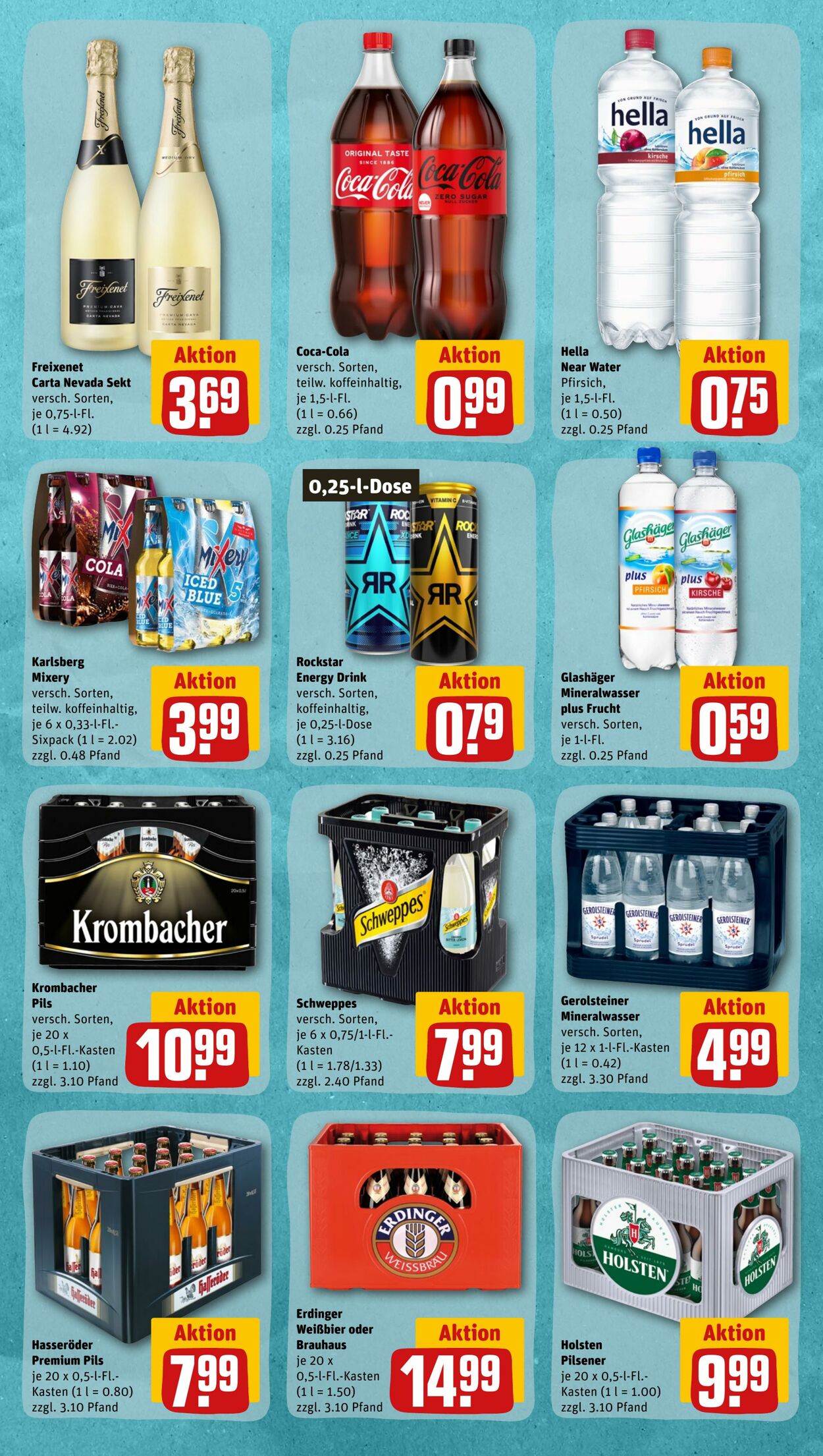 Prospekt Rewe 08.08.2022 - 13.08.2022