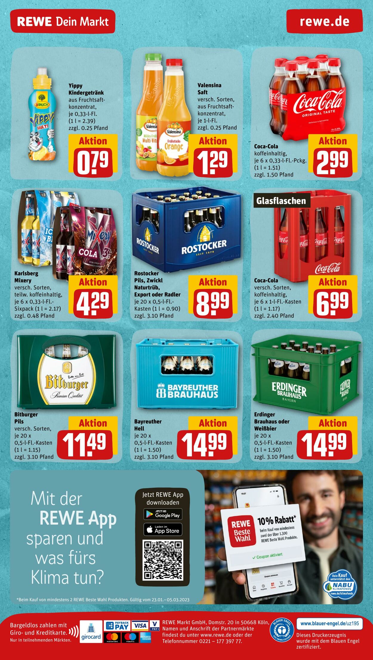 Prospekt Rewe 06.02.2023 - 11.02.2023