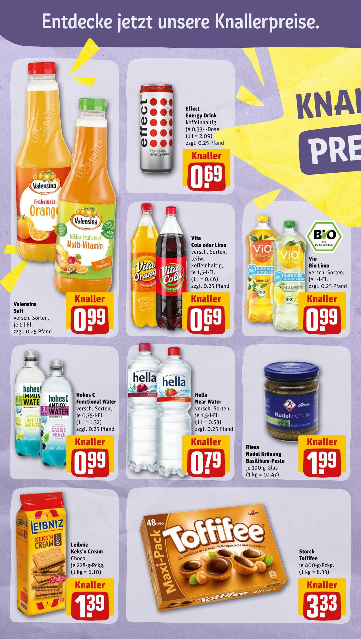 Prospekt Rewe 22.08.2022 - 27.08.2022