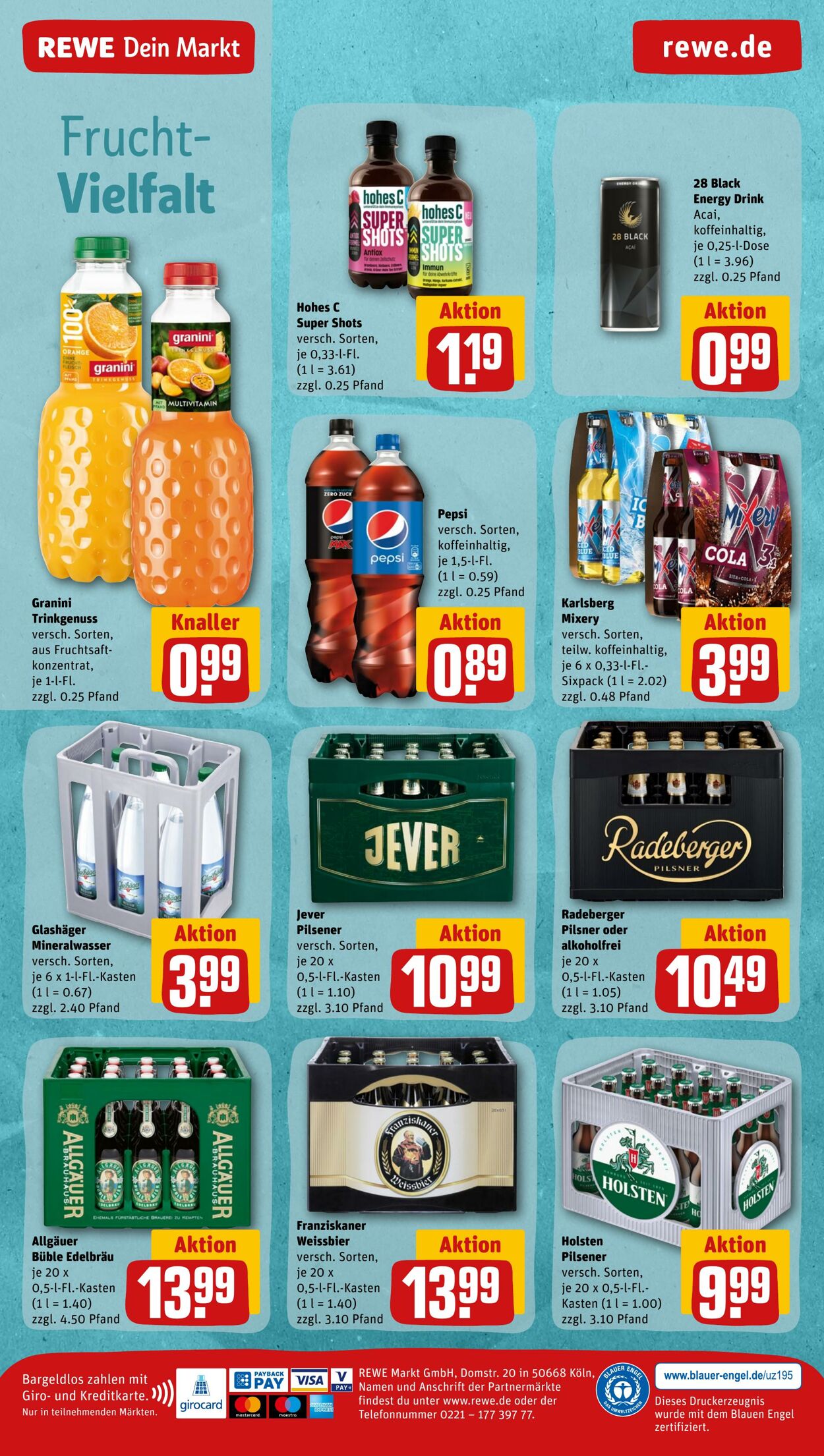 Prospekt Rewe 07.11.2022 - 12.11.2022