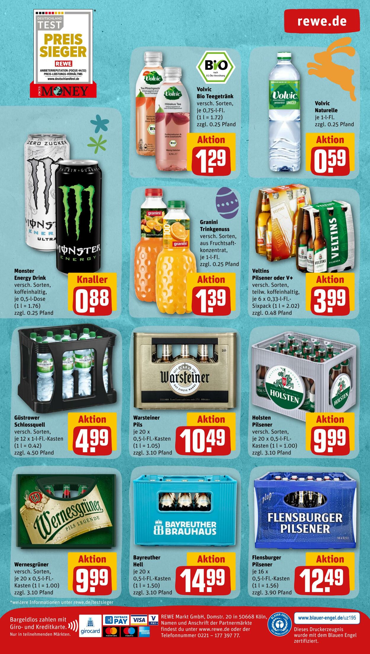 Prospekt Rewe 13.03.2023 - 18.03.2023