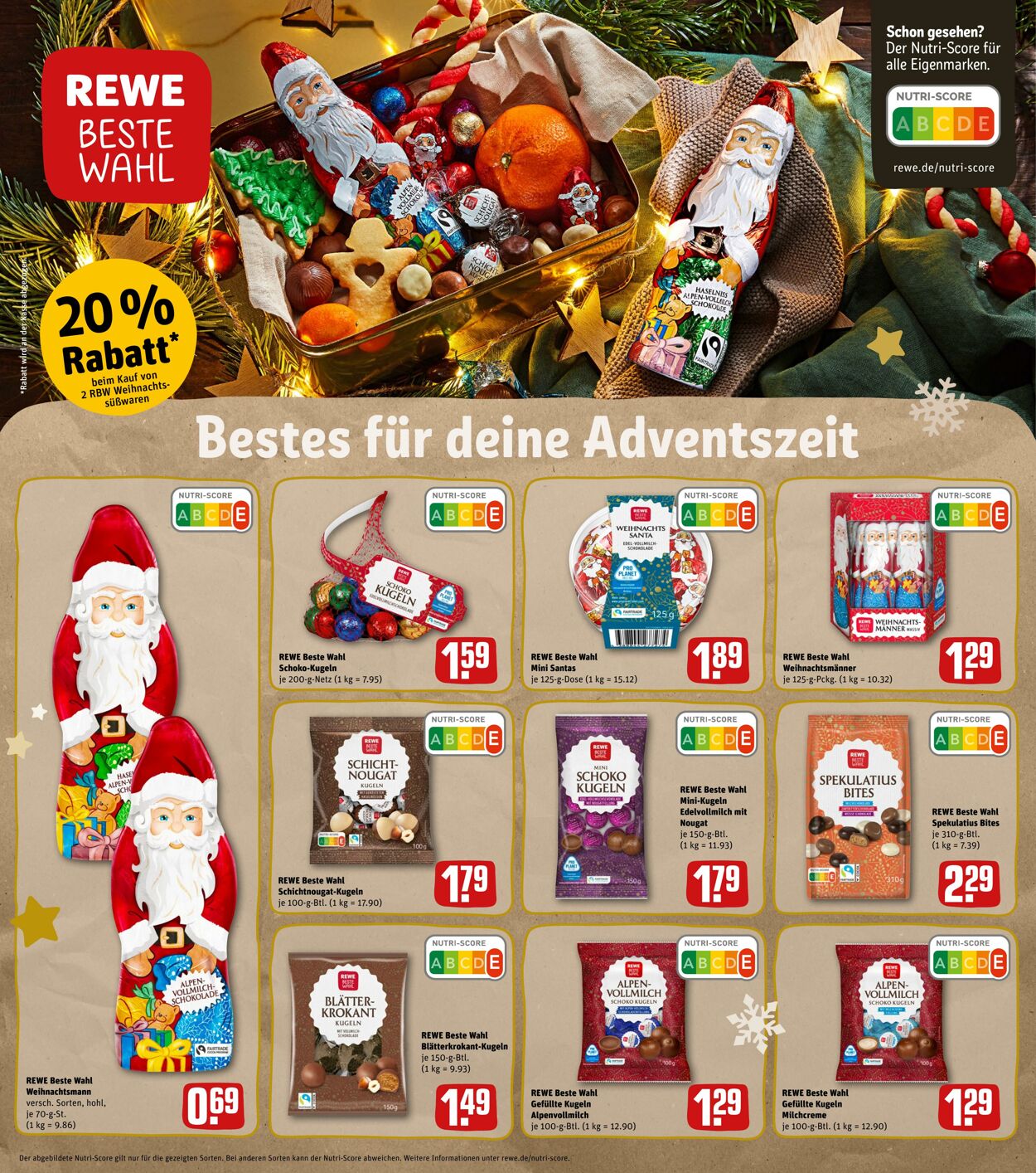 Prospekt Rewe 28.11.2022 - 03.12.2022