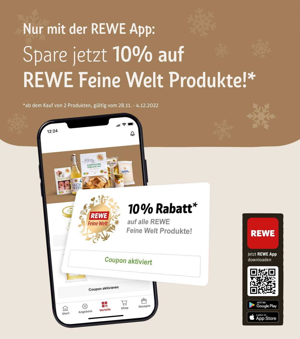 Prospekt Rewe 28.11.2022 - 03.12.2022