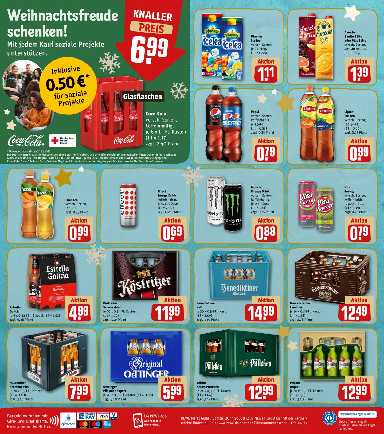 Prospekt Rewe 28.11.2022 - 03.12.2022