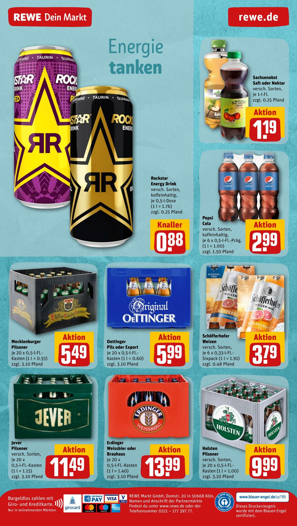 Prospekt Rewe 09.01.2023 - 14.01.2023