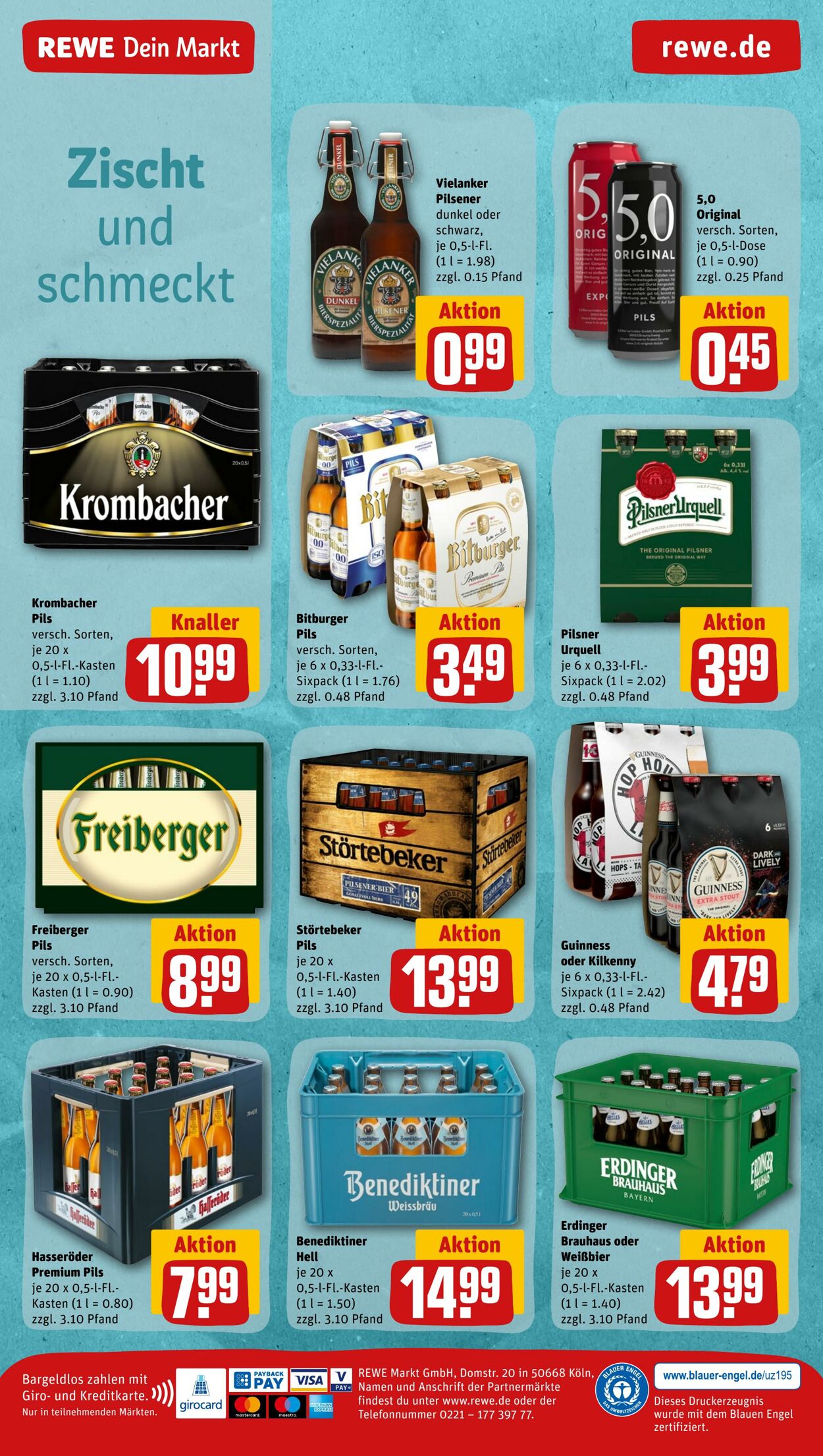 Prospekt Rewe 31.10.2022 - 05.11.2022