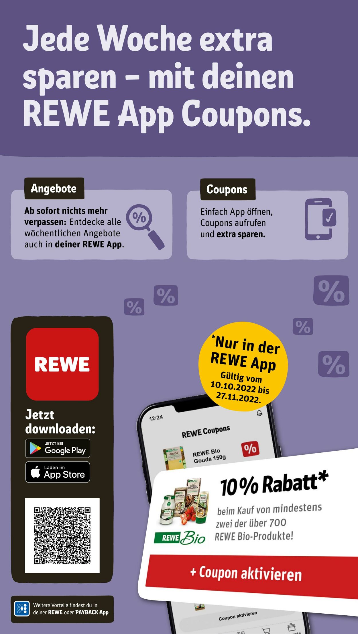 Prospekt Rewe 17.10.2022 - 22.10.2022